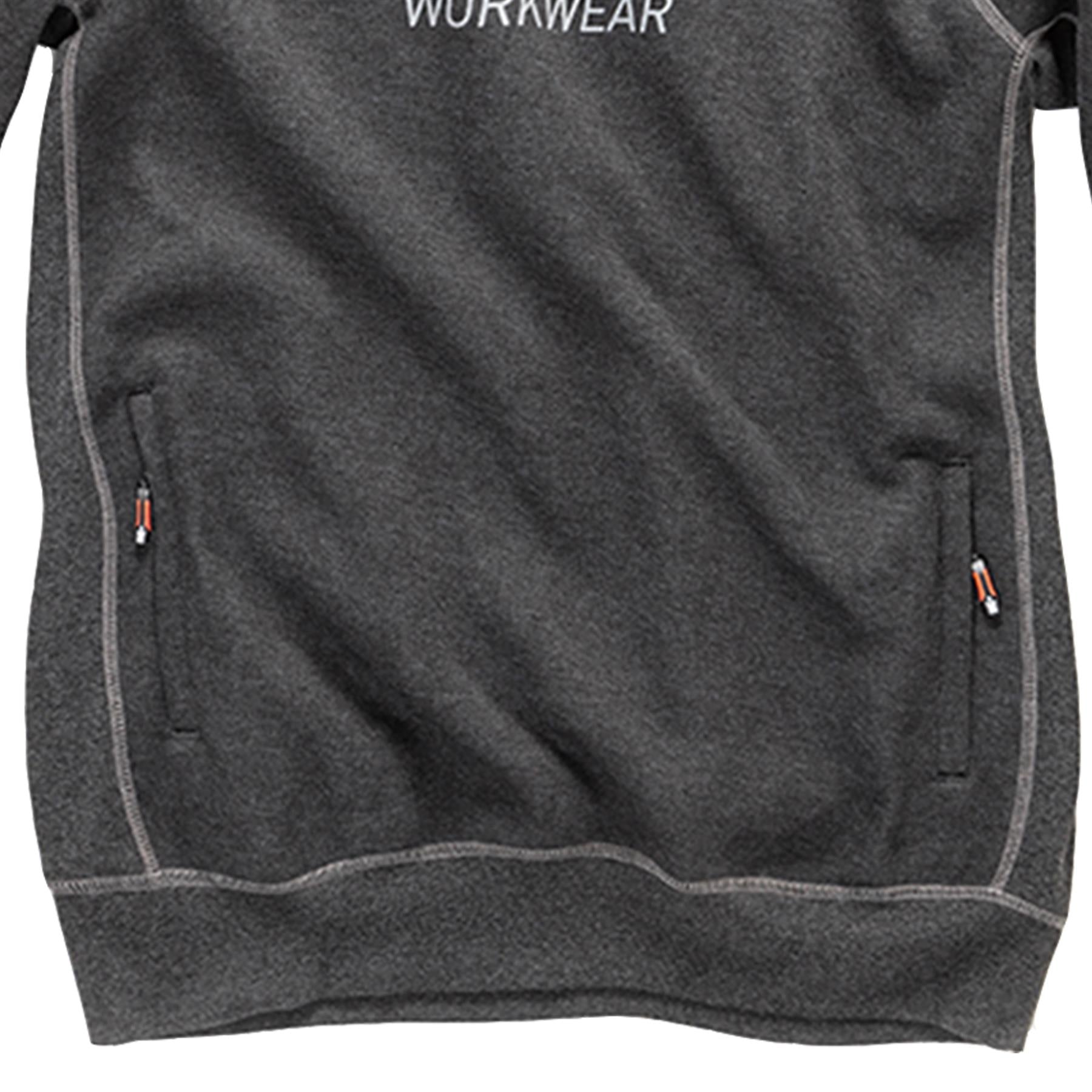 Scruffs Trade Hoodie Graphite L Zipped Pockets