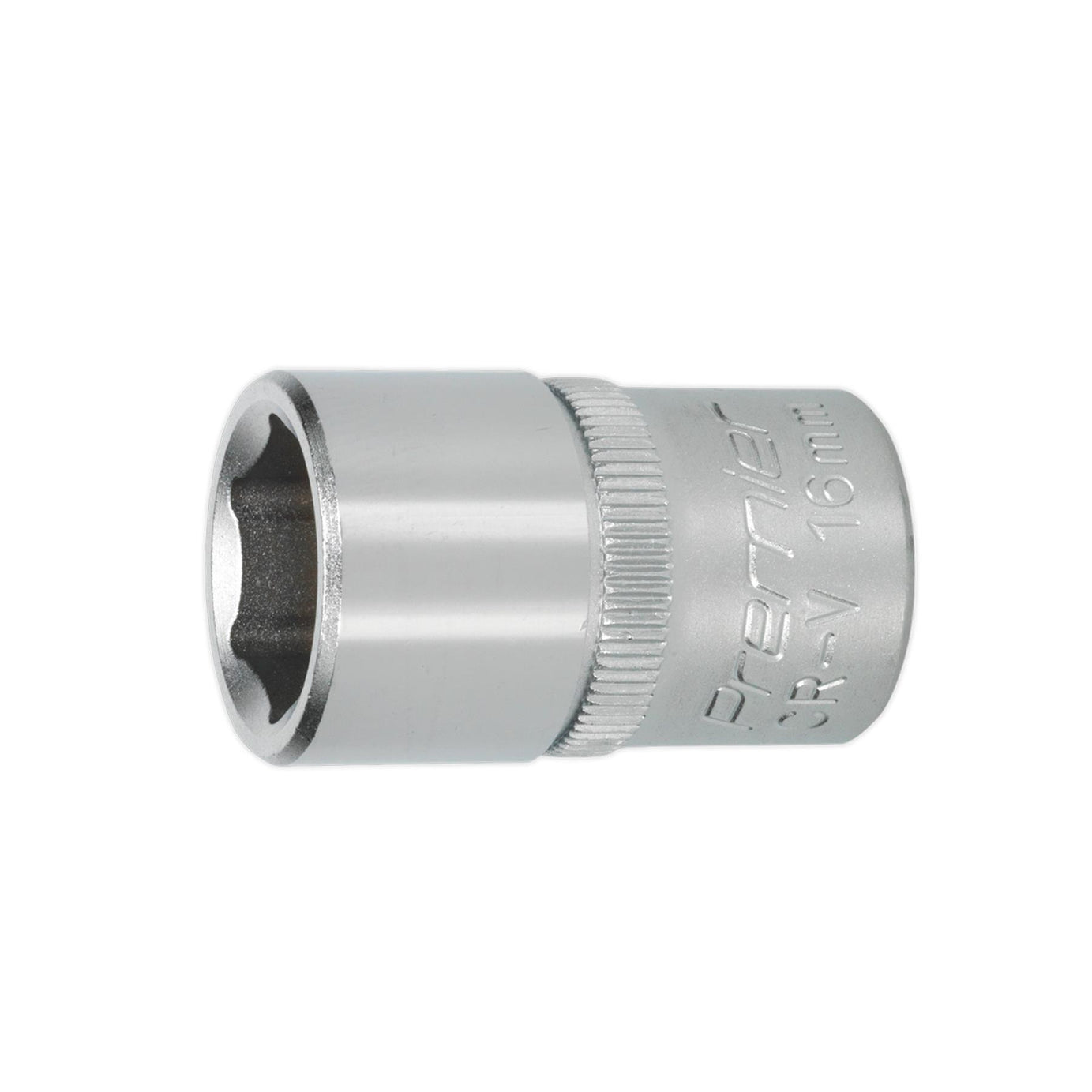 Sealey WallDrive Socket 16mm 1/2"Sq Drive Chrome Vanadium Steel