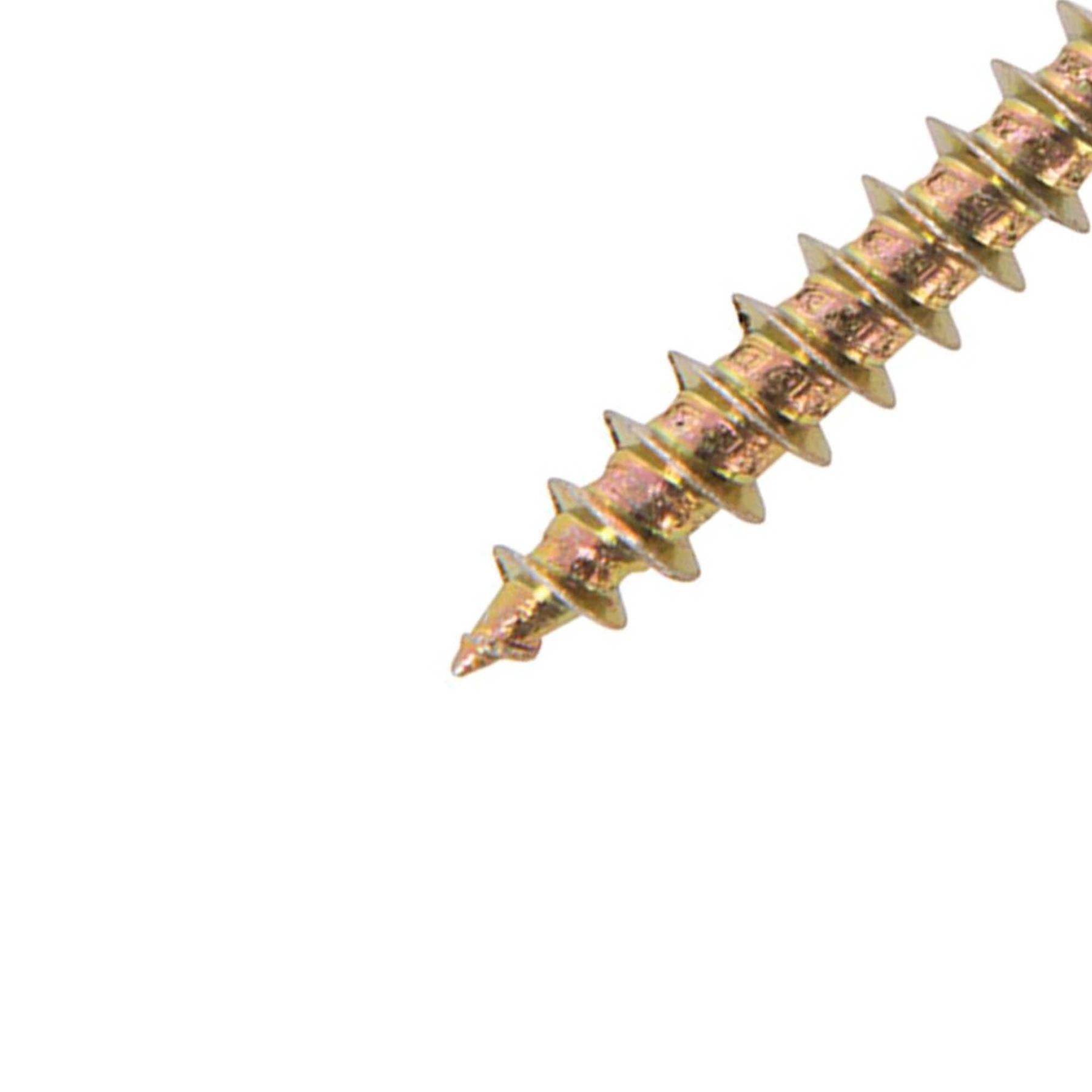 5x50mm Goldstar Advanced Screws Self Drilling Hard Soft Wood Chipboard Countersink 200PK