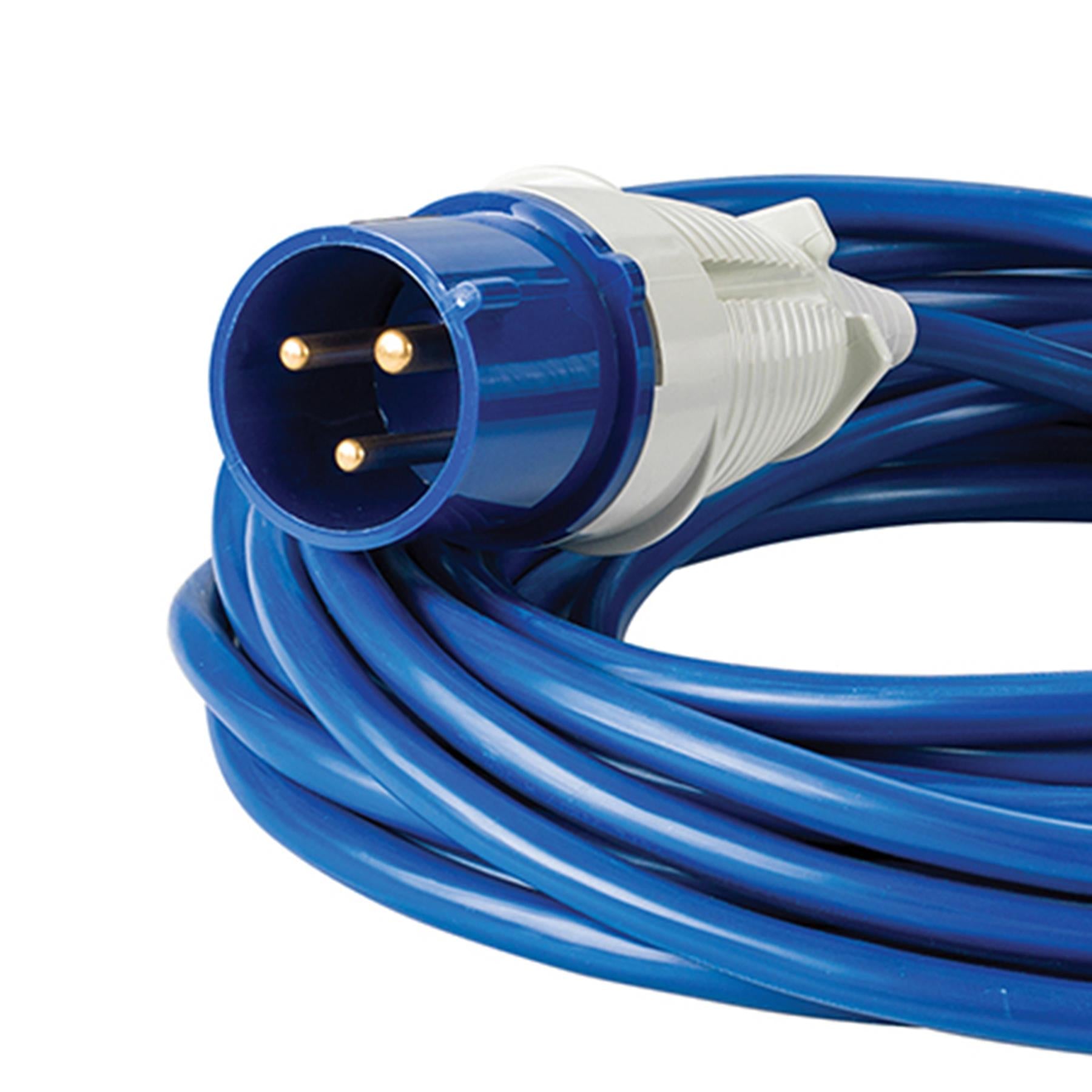 Defender Extension Lead Blue 4mm2 32A 14m 230V