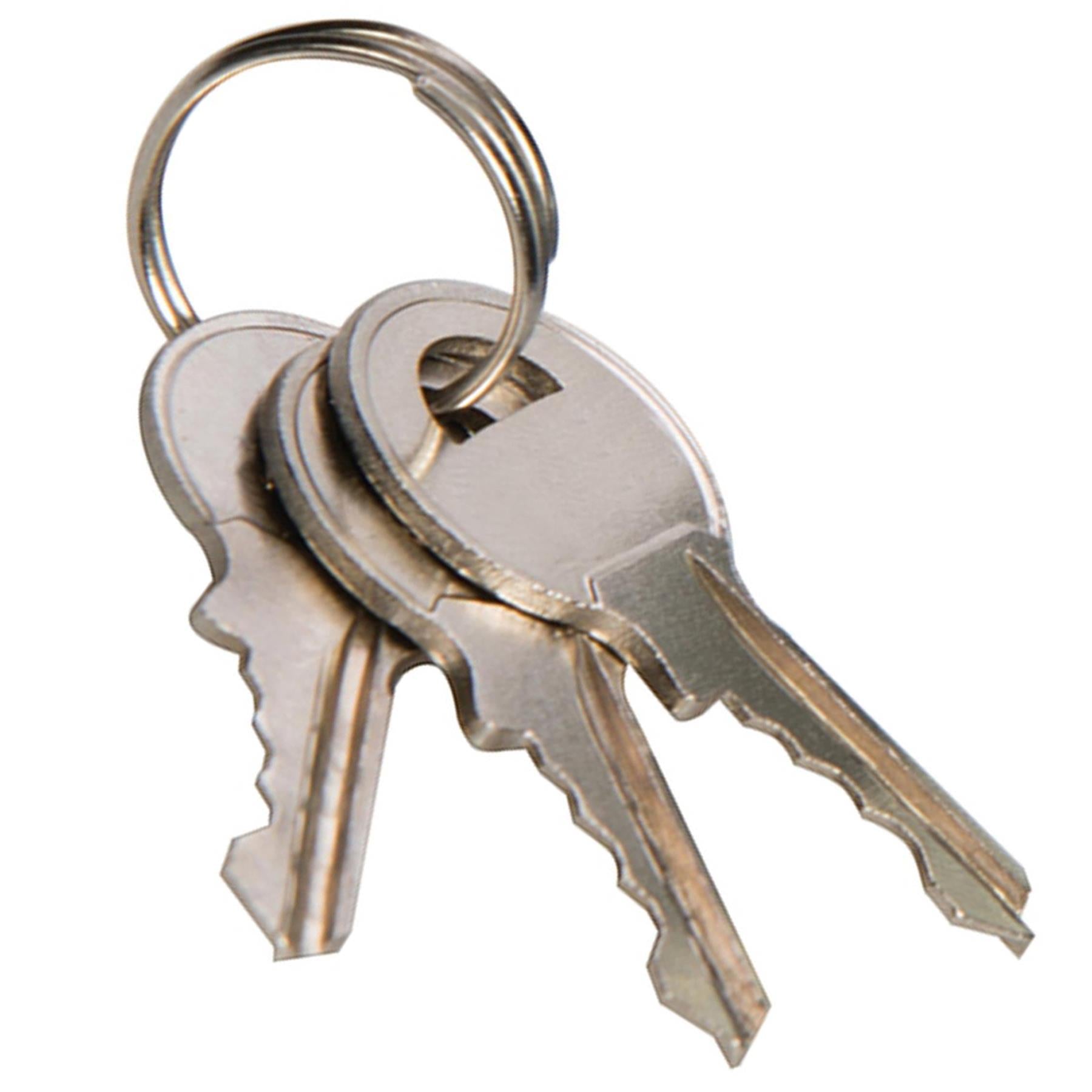 Heavy Duty 50mm Laminated Padlock Home Office Travel Safety Security 3 Keys