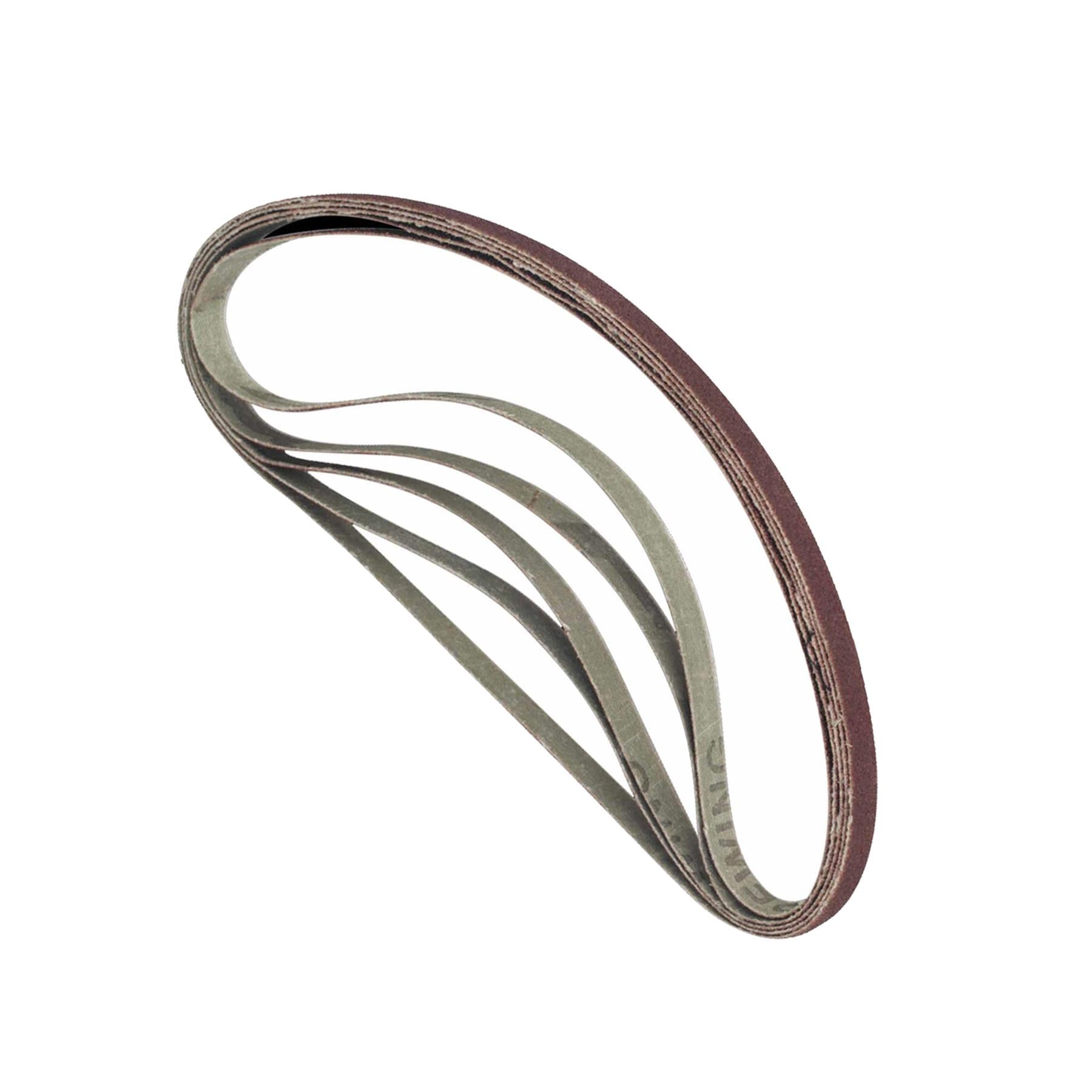 Sealey -SBS35/B80GN Sanding Belt 8 x 456mm 80Grit Pack of 5