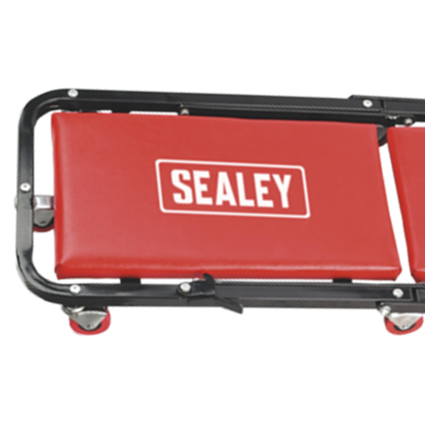 Sealey Creeper/Seat Steel with 7 Wheels & Adjustable Head Rest