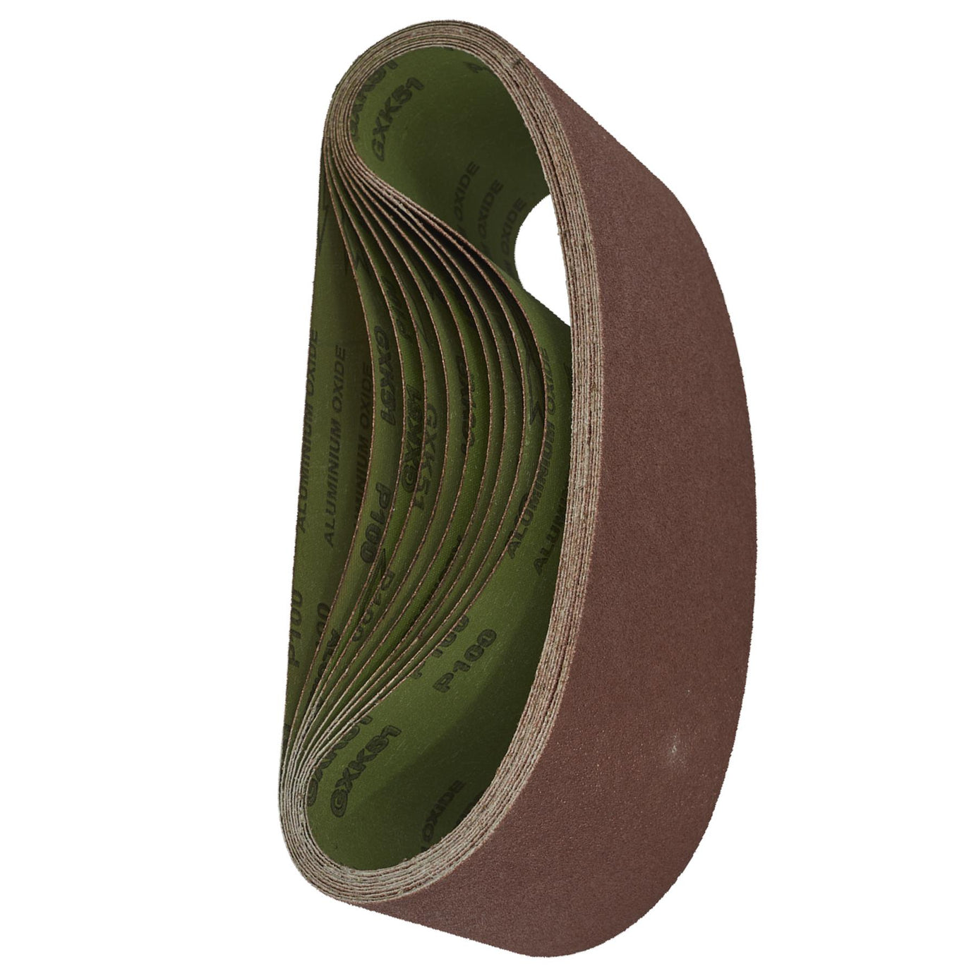 Sanding Belt 100 x 610mm 100 Grit - Pack of 10 - WSB61100 Sealey