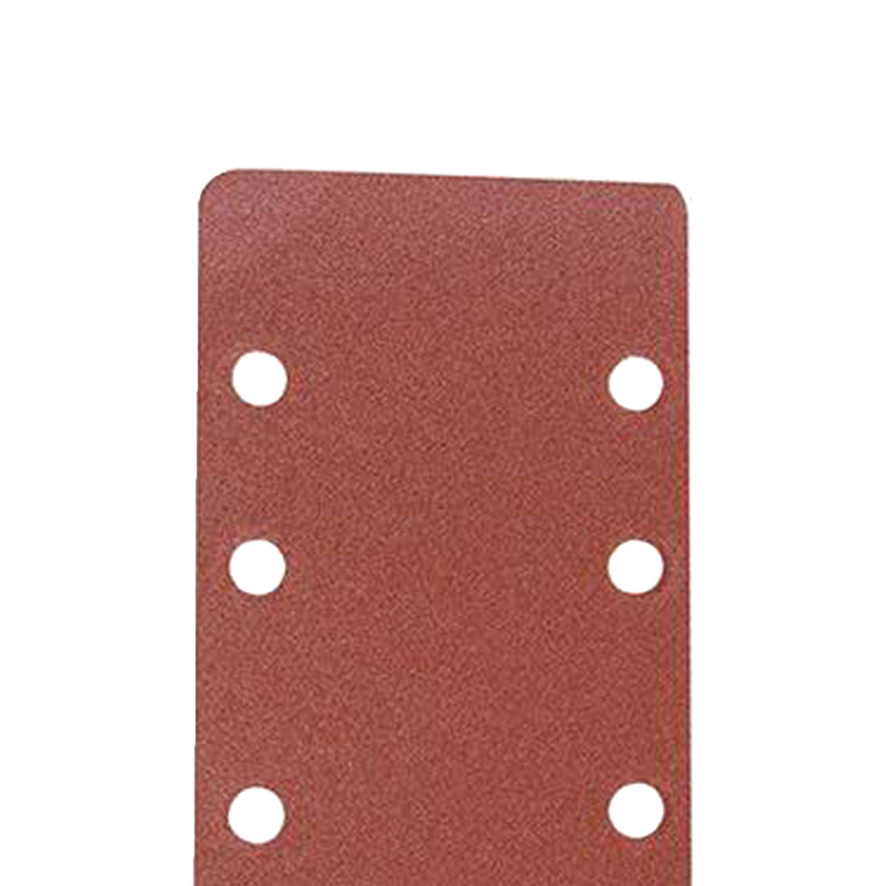 20 x 1/3 Punched Sanding Sheets, 93 x 190mm Sandpaper Pads Sander Hook and Loop 120 Grit