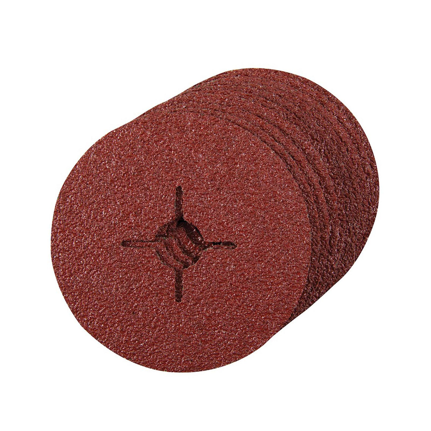 Fibre Sanding Sanding Discs 115 X 22.23mm Grit 24 10Pk Aluminium Oxide Resin