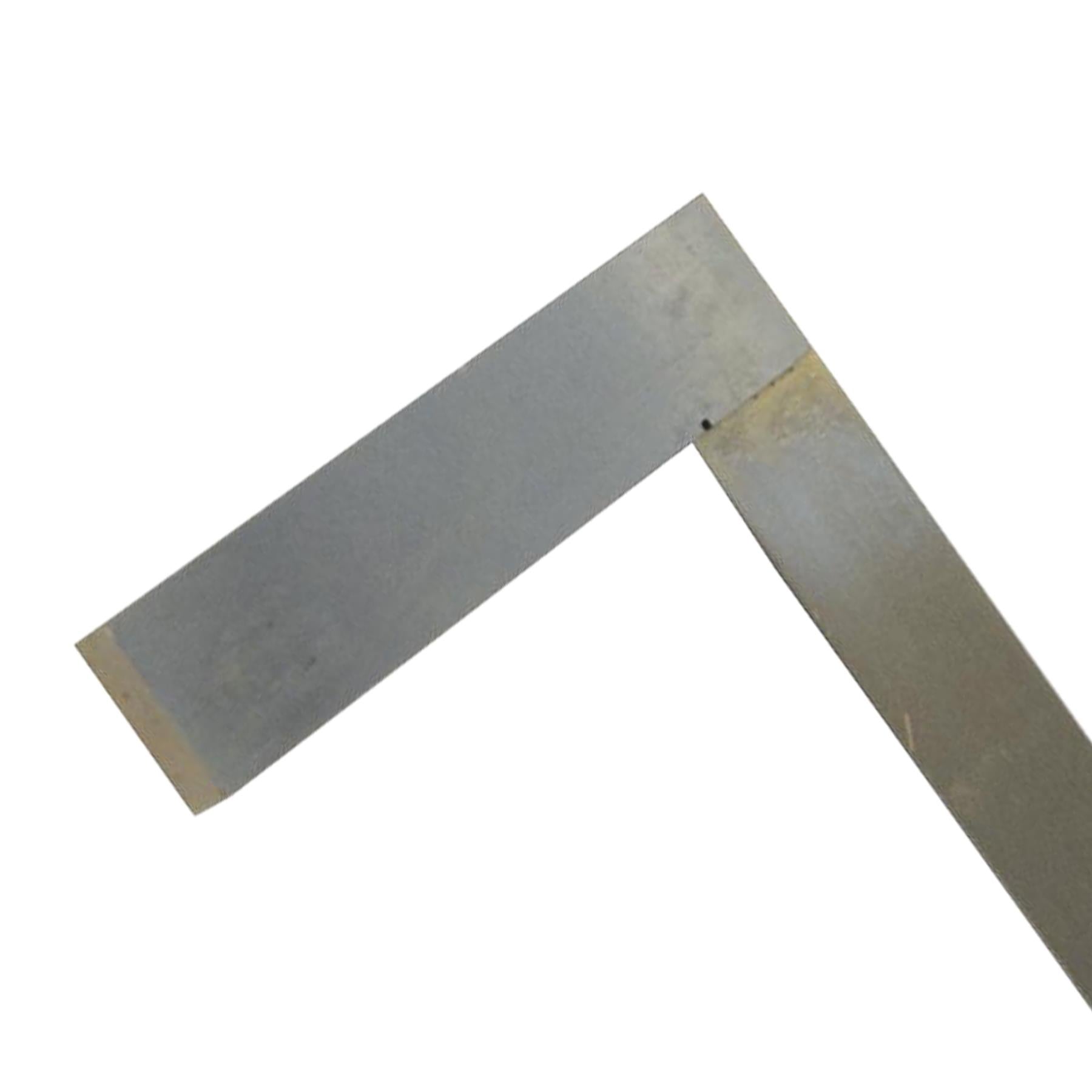 Engineers Square 100mm Durable Steel Building Engineering Ruler Worskshop DIY