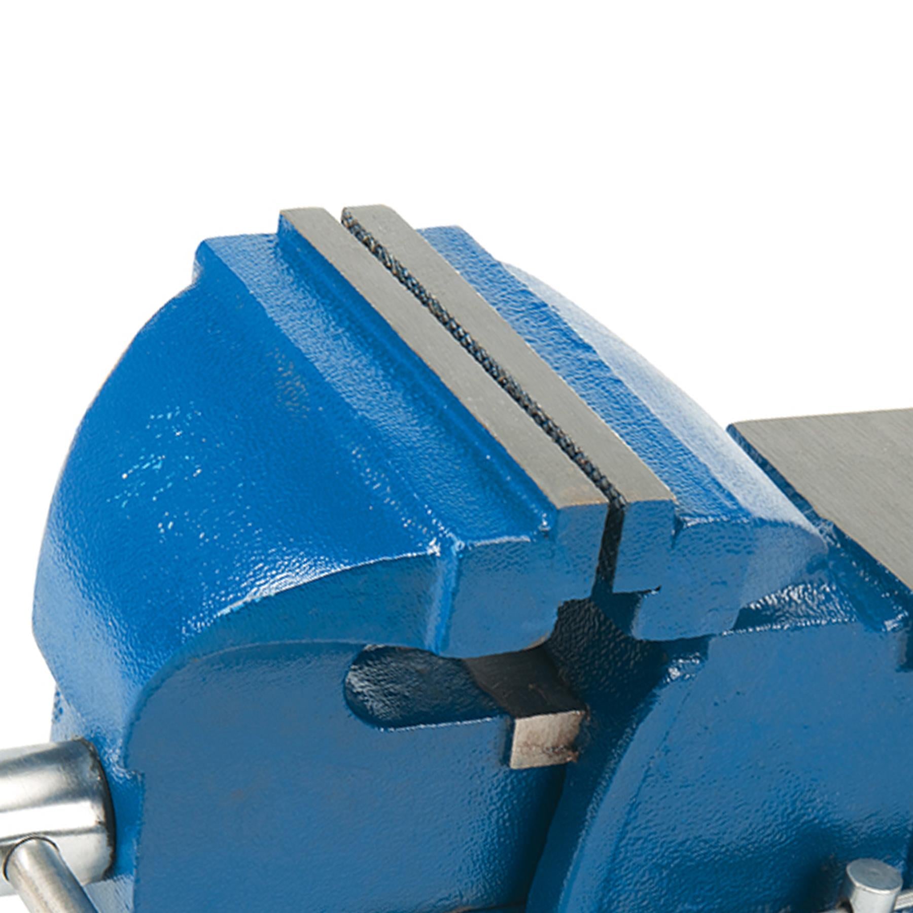 Engineers Vice Swivel Base 150mm (6") 16Kg Hardened Steel Jaw Plates