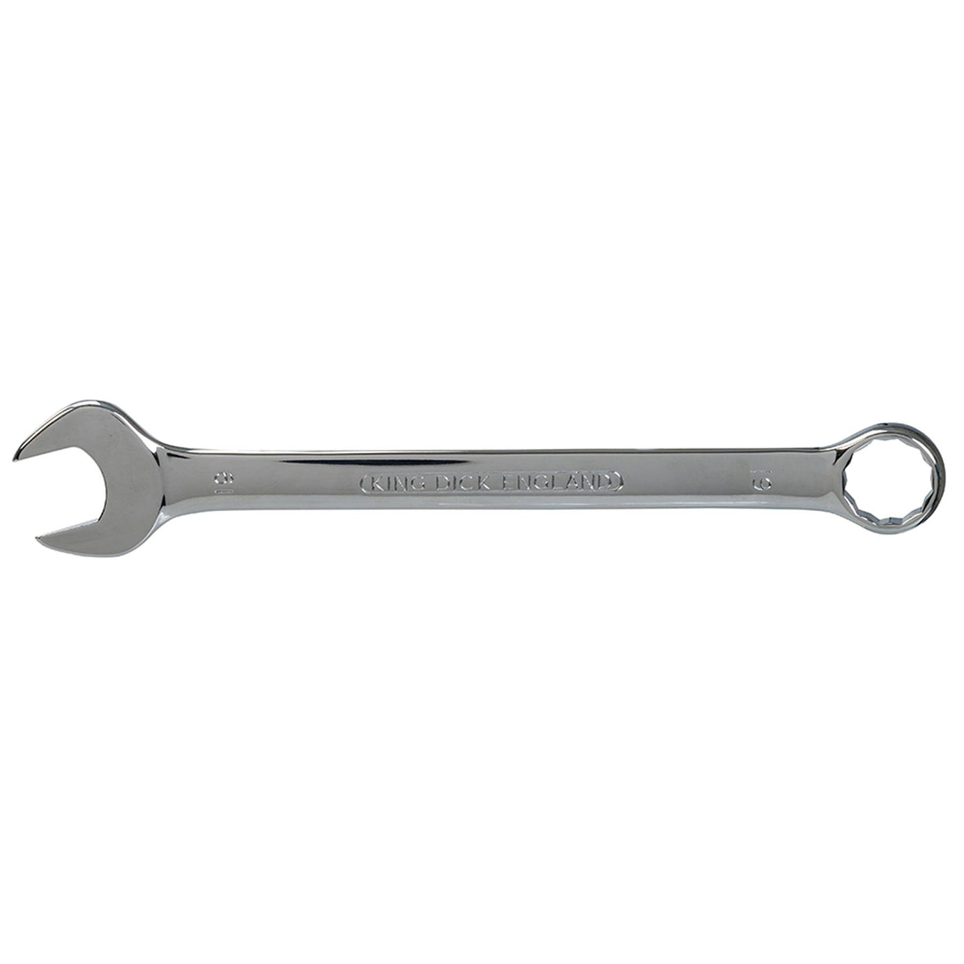 King Dick metric 19 MM polished chrome combination spanner wrenches spanners
