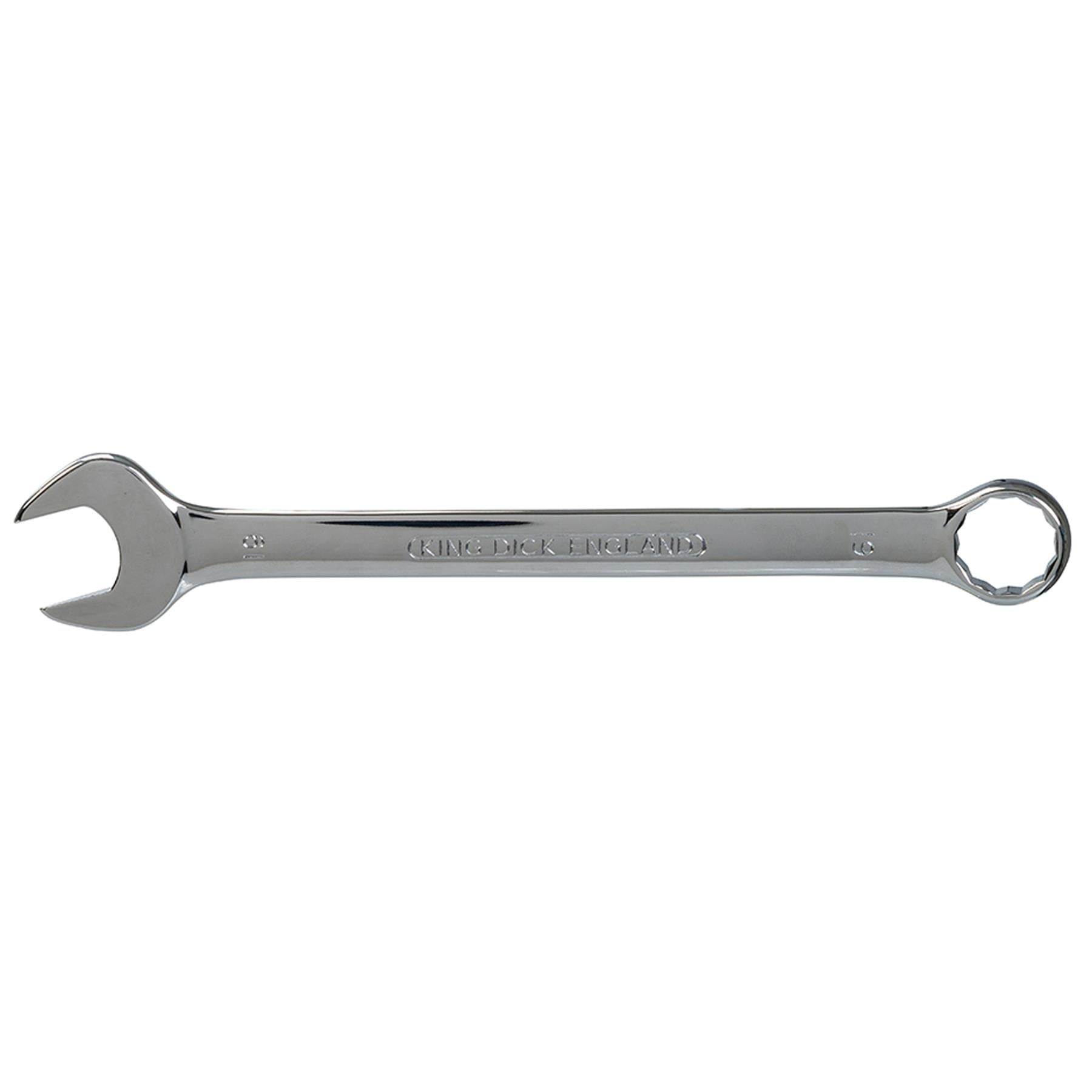 King Dick metric 19 MM polished chrome combination spanner wrenches spanners