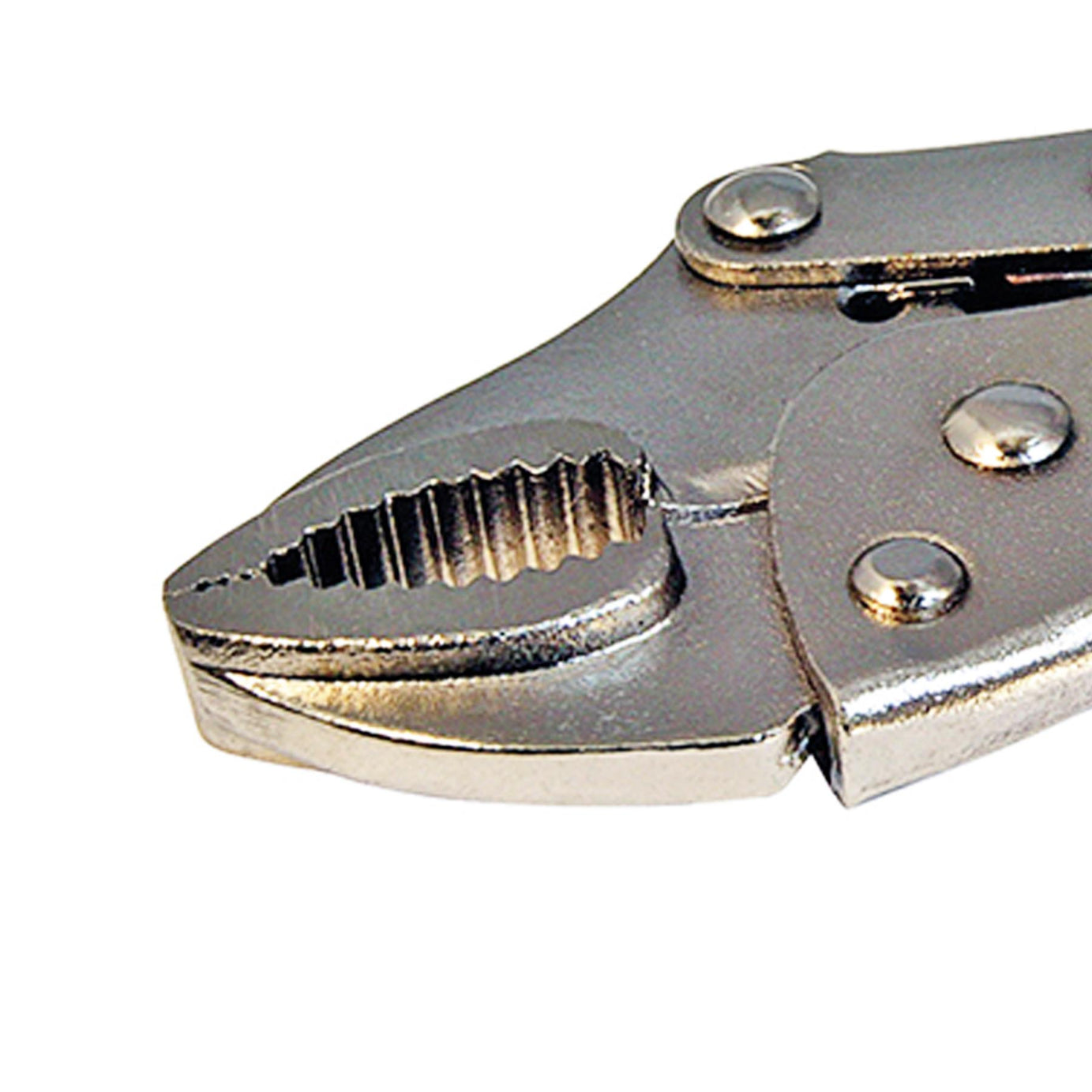 Self Locking Pliers - 180mm Curved Easy Screw Adjustment For Controlled Grip