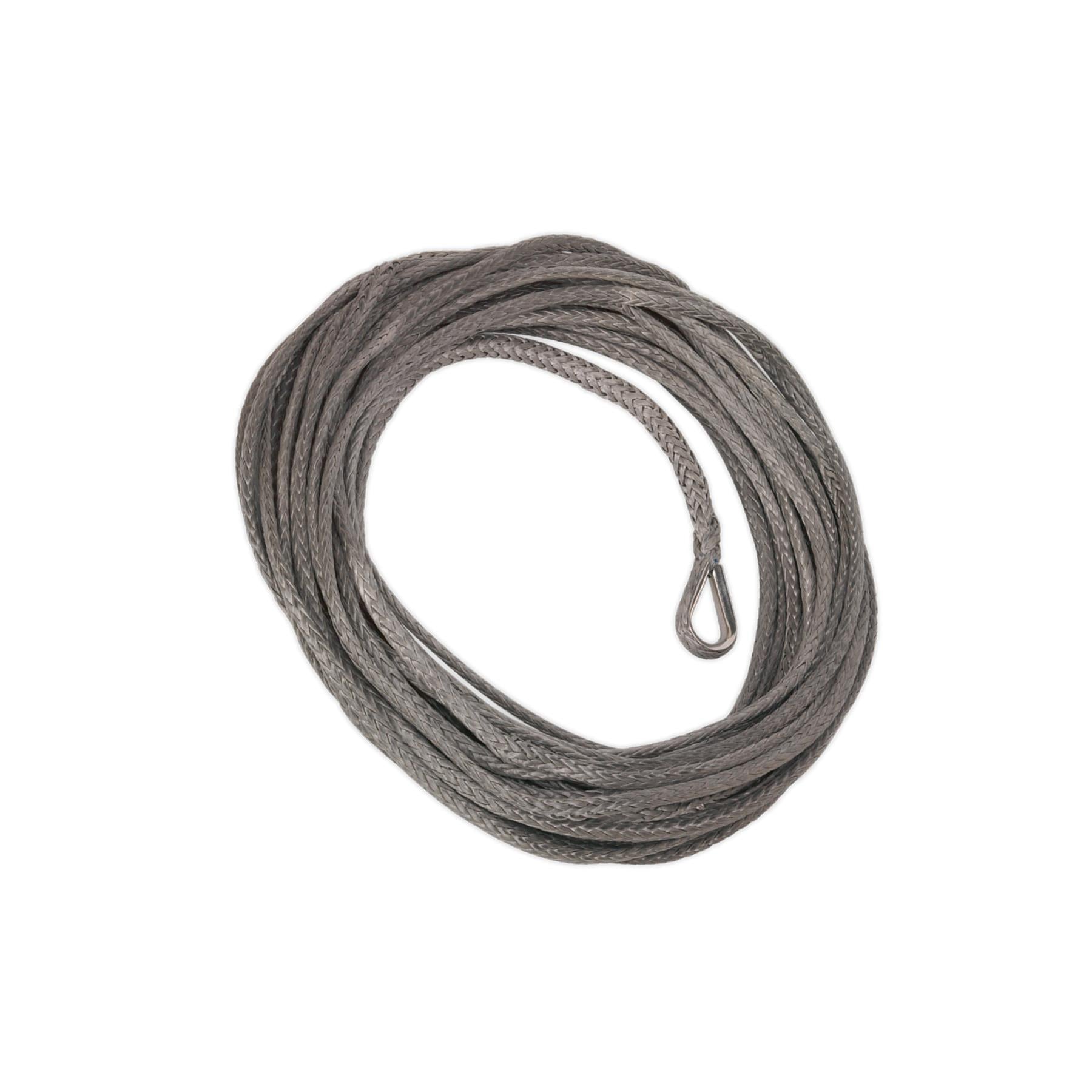 Sealey Dyneema Rope (9mm x 26m) for SWR4300 & SRW5450  Aluminium Hawse