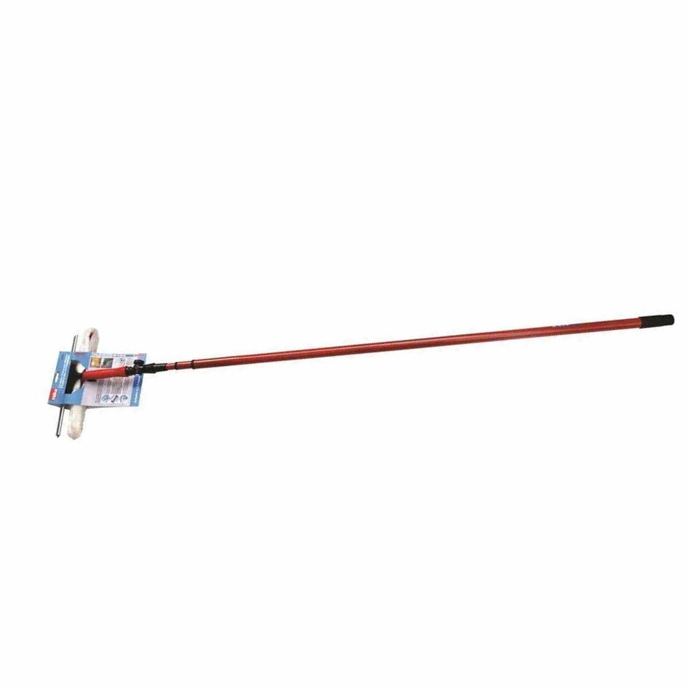 3.5m 10ft Telescopic Window Cleaner Brush Squeegee Extendable Head