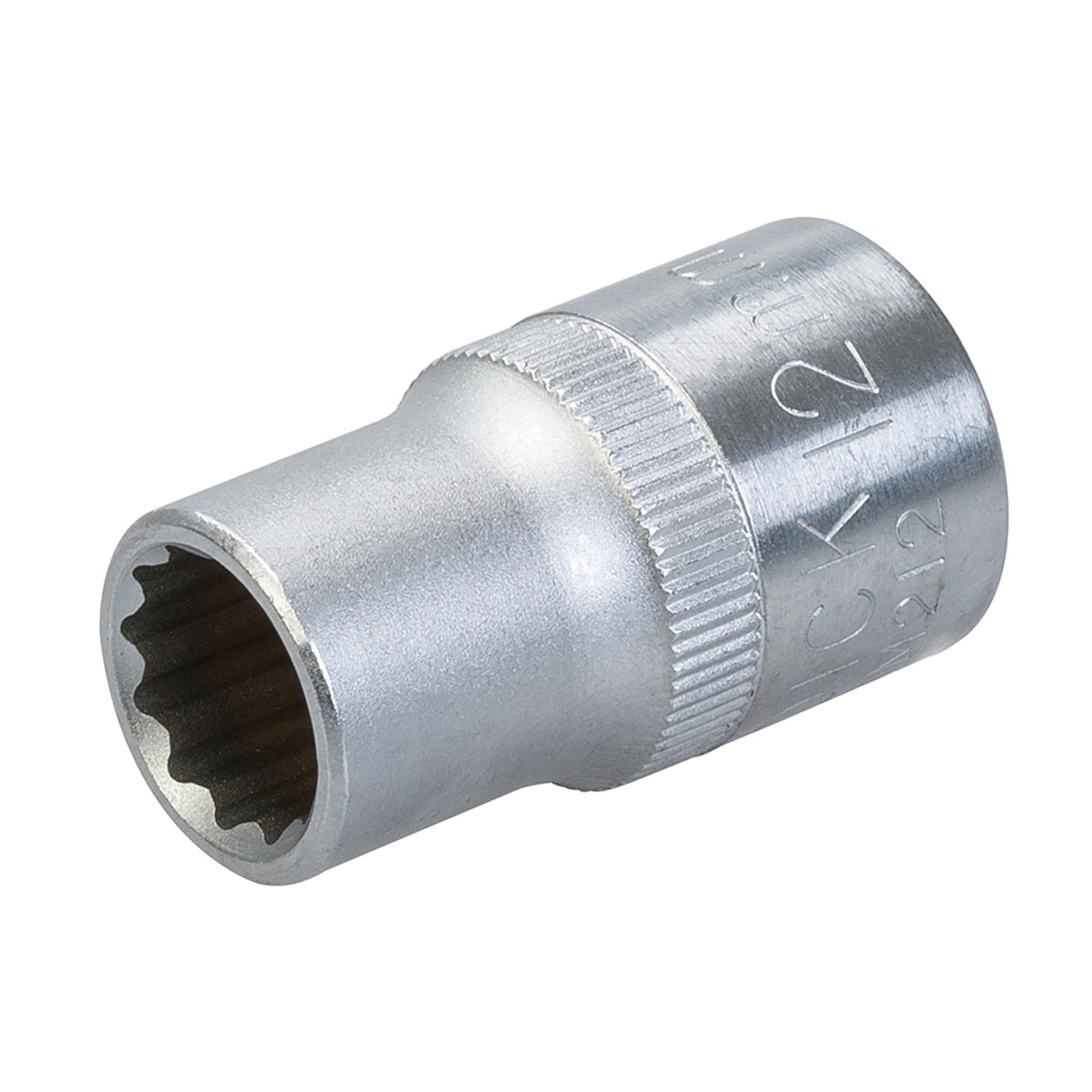 King Dick Socket 1/2" Sd 12pt Metric 12mm