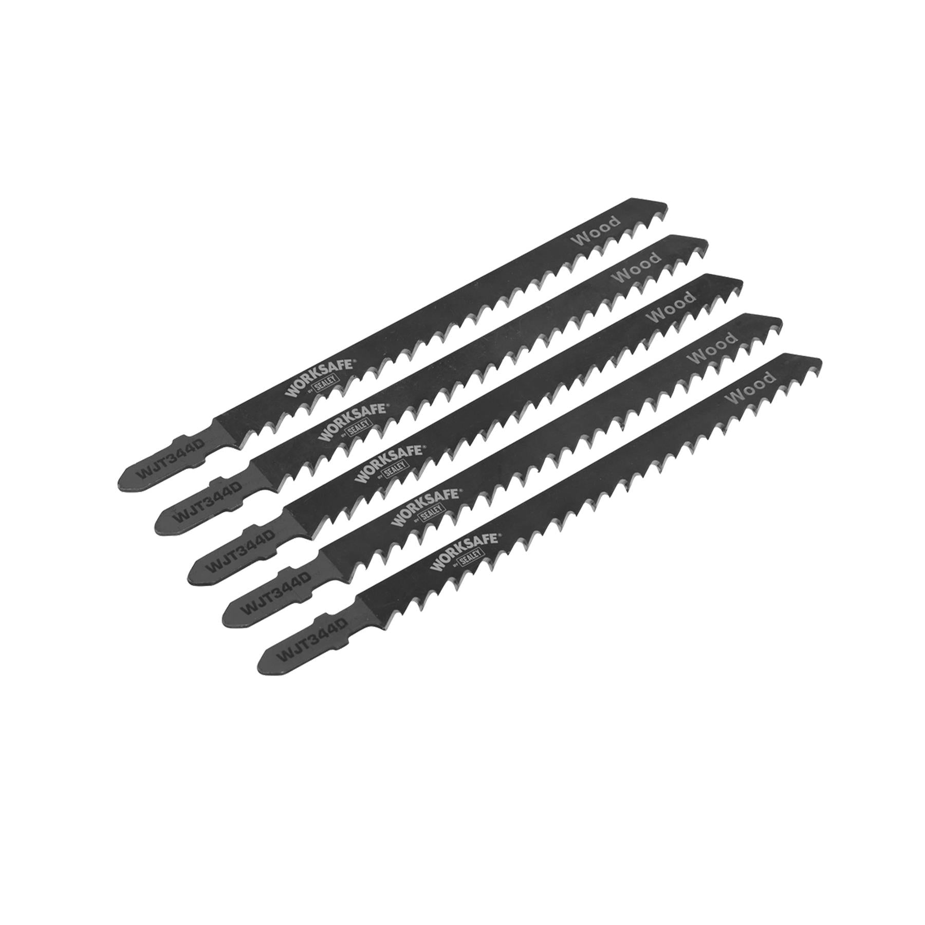 Sealey Jigsaw Blade Wood 105mm 6tpi - Pack of 5