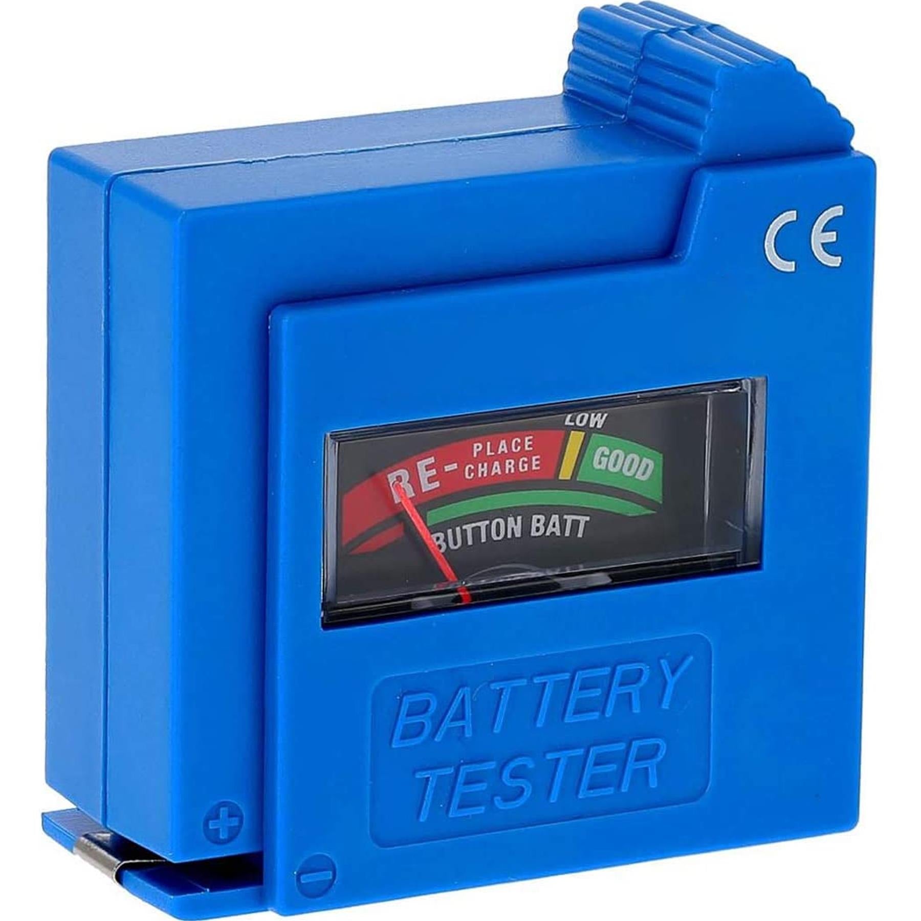 Compact Battery Tester Handy AAA / AA / C / D / 9V / LR1 / A23 / Button Cells