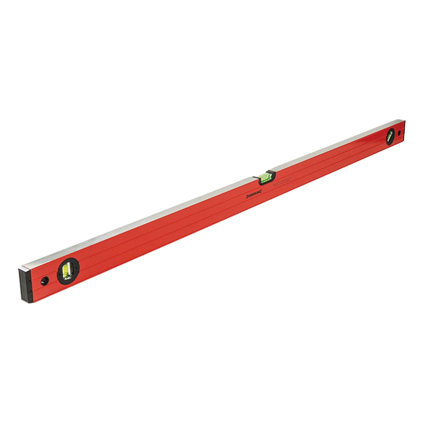 Spirit Level 1200mm Box section width 59mm - 45, 90 & 180 vials aluminium