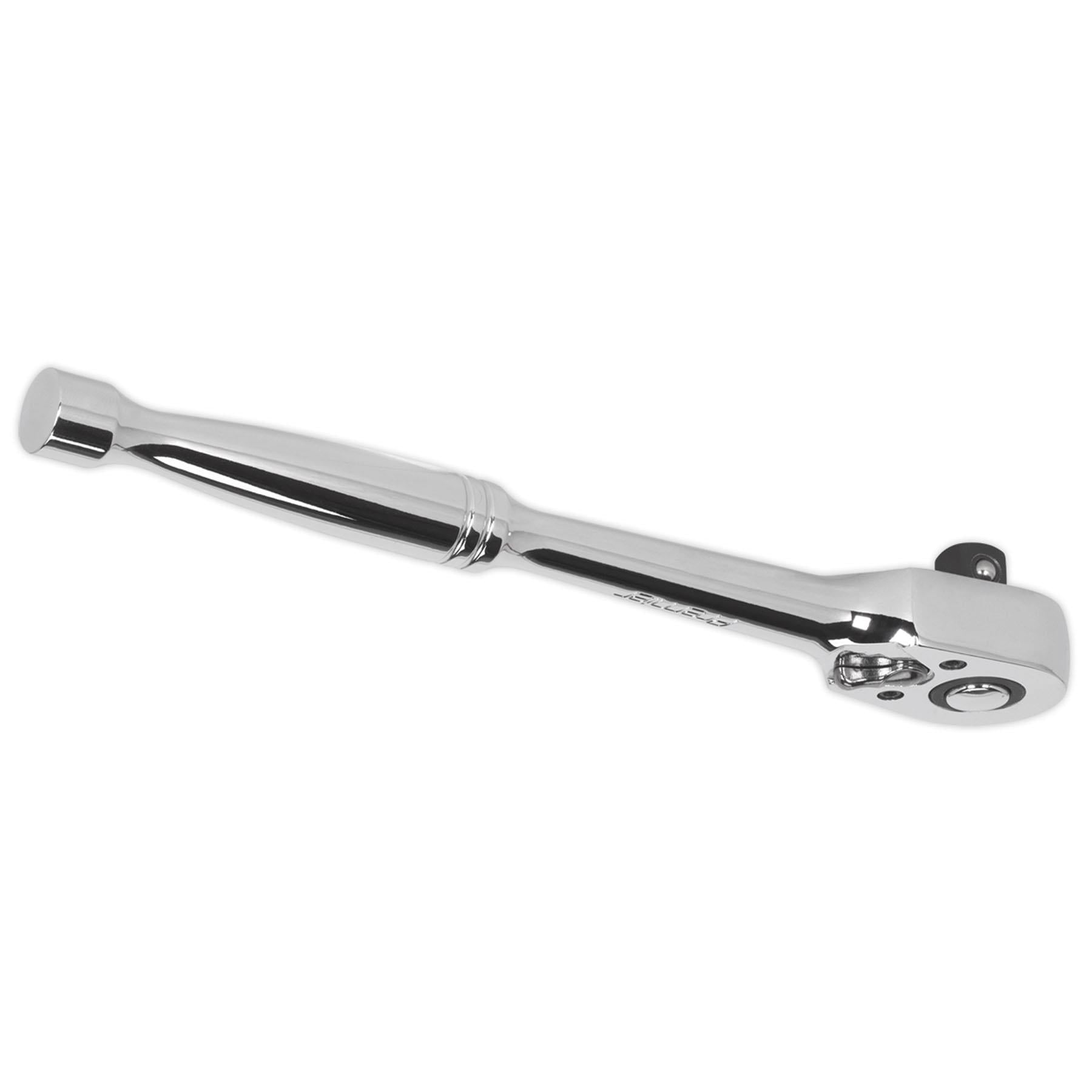 Sealey Ratchet Wrench 3/8"Sq Drive Pear-Head Flip Reverse