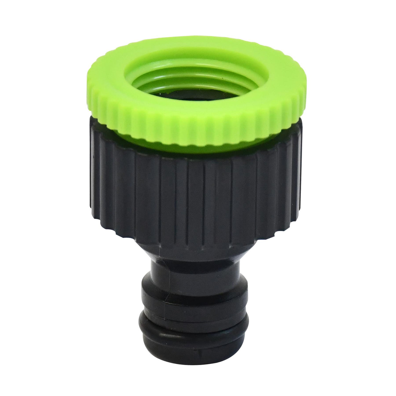 Tap Adaptor 1/2" & 3/4" Garden Watering Water Hose Pipe Plastic Connector Fitting