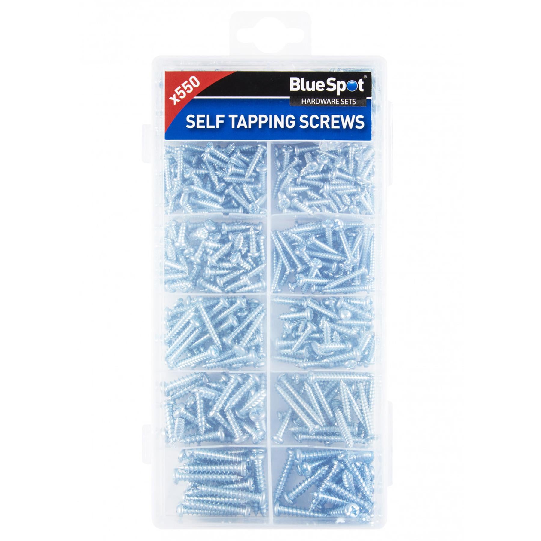 550 Assorted Screws multi sizes. Self Tapping Philips/Slotted Combo Screws