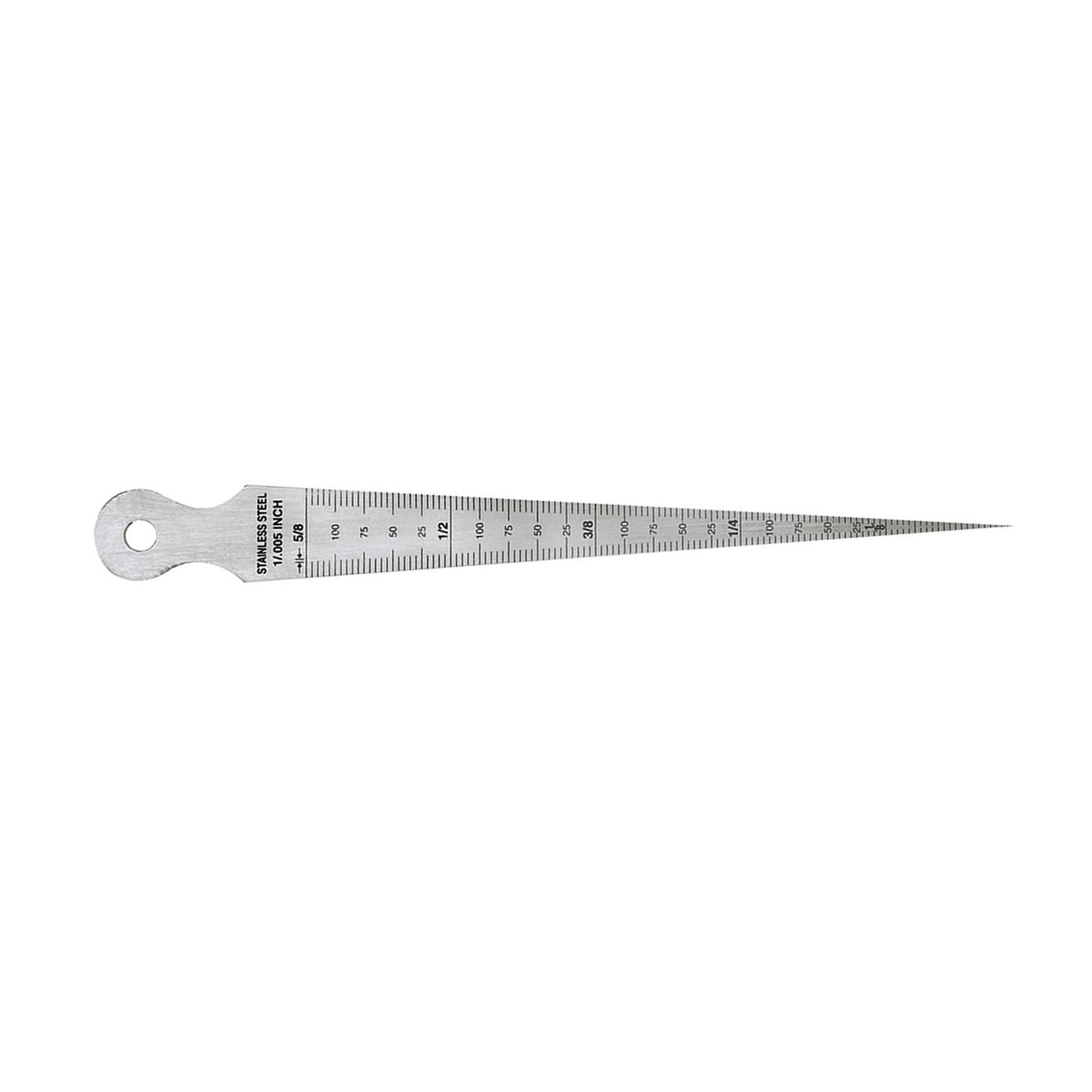 Bore Gauge 1milimeter - 15mm / 1/8" 5/8" Ground And Tempered Stainless Steel Gauge