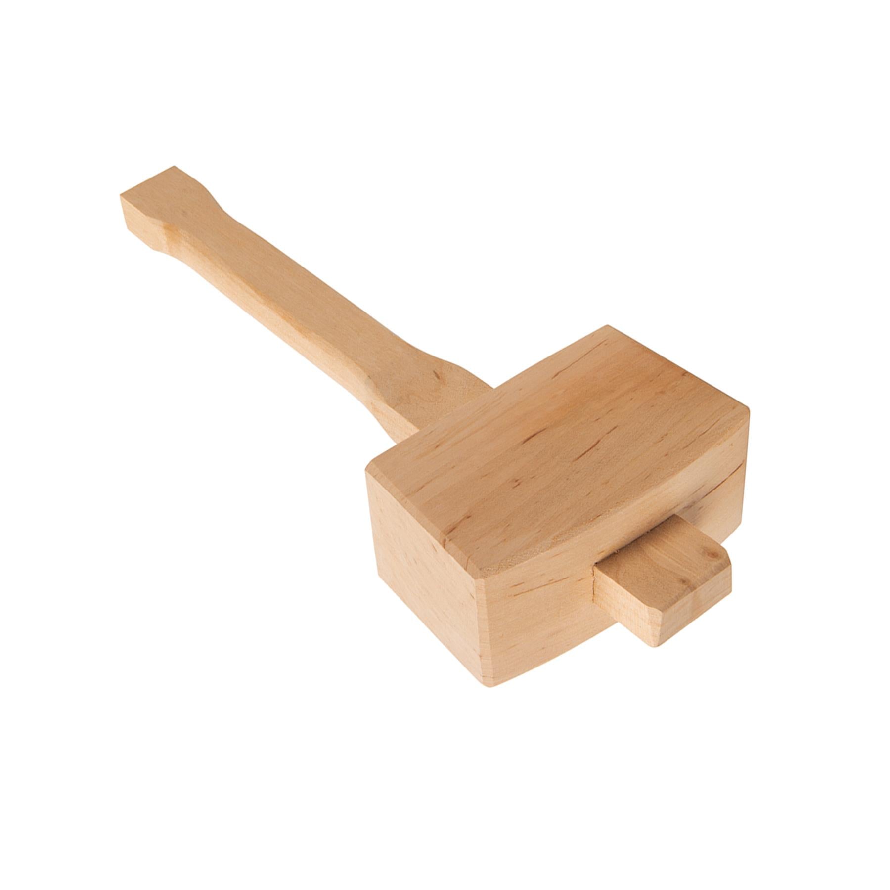 Hardwood 115mm Wood Wooden Mallet Chisel Chiseling Large Head Hand Carpenters