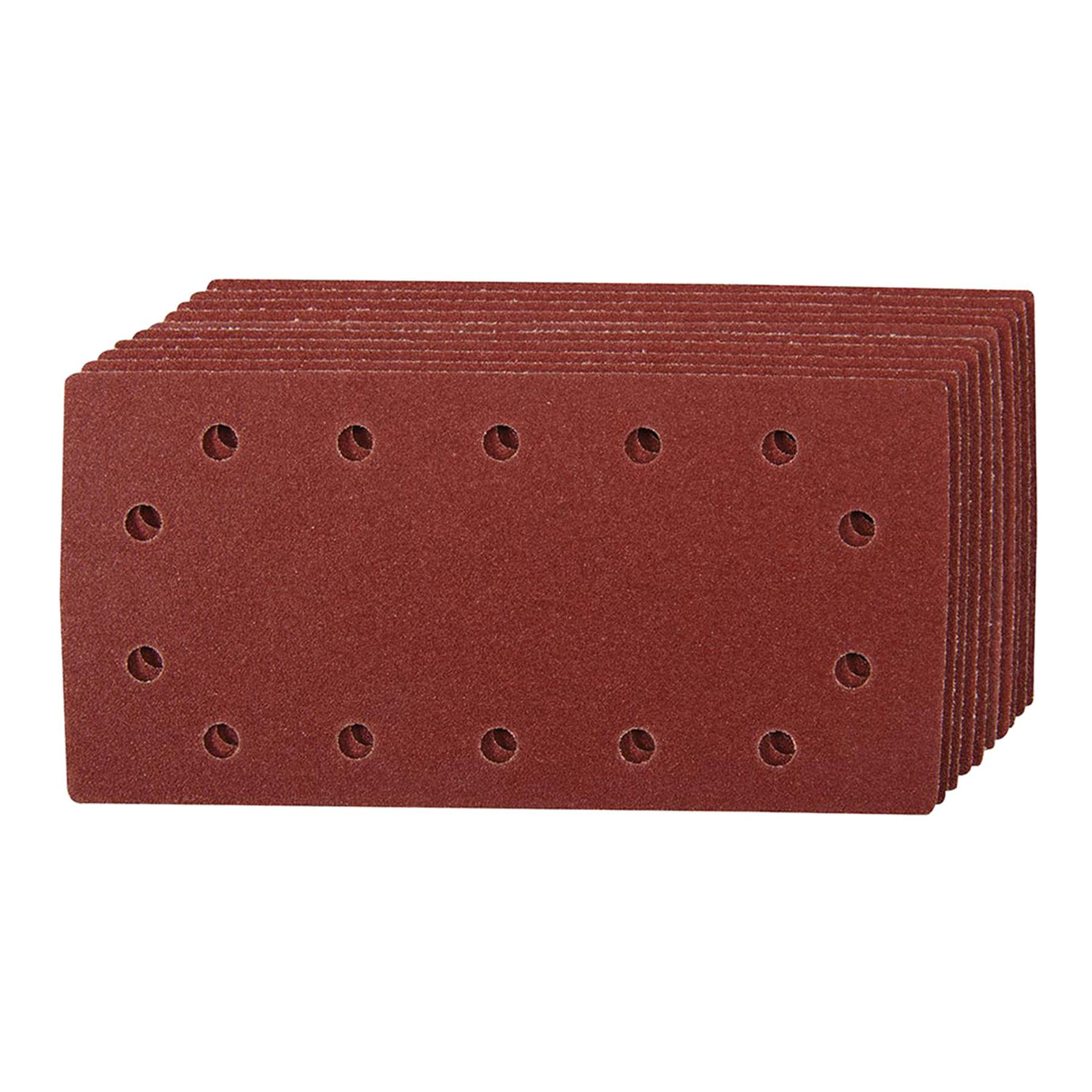 1/2 Punched Sanding Sheets 40Pk Assorted Grit 60 80 120 240 Hook & Loop