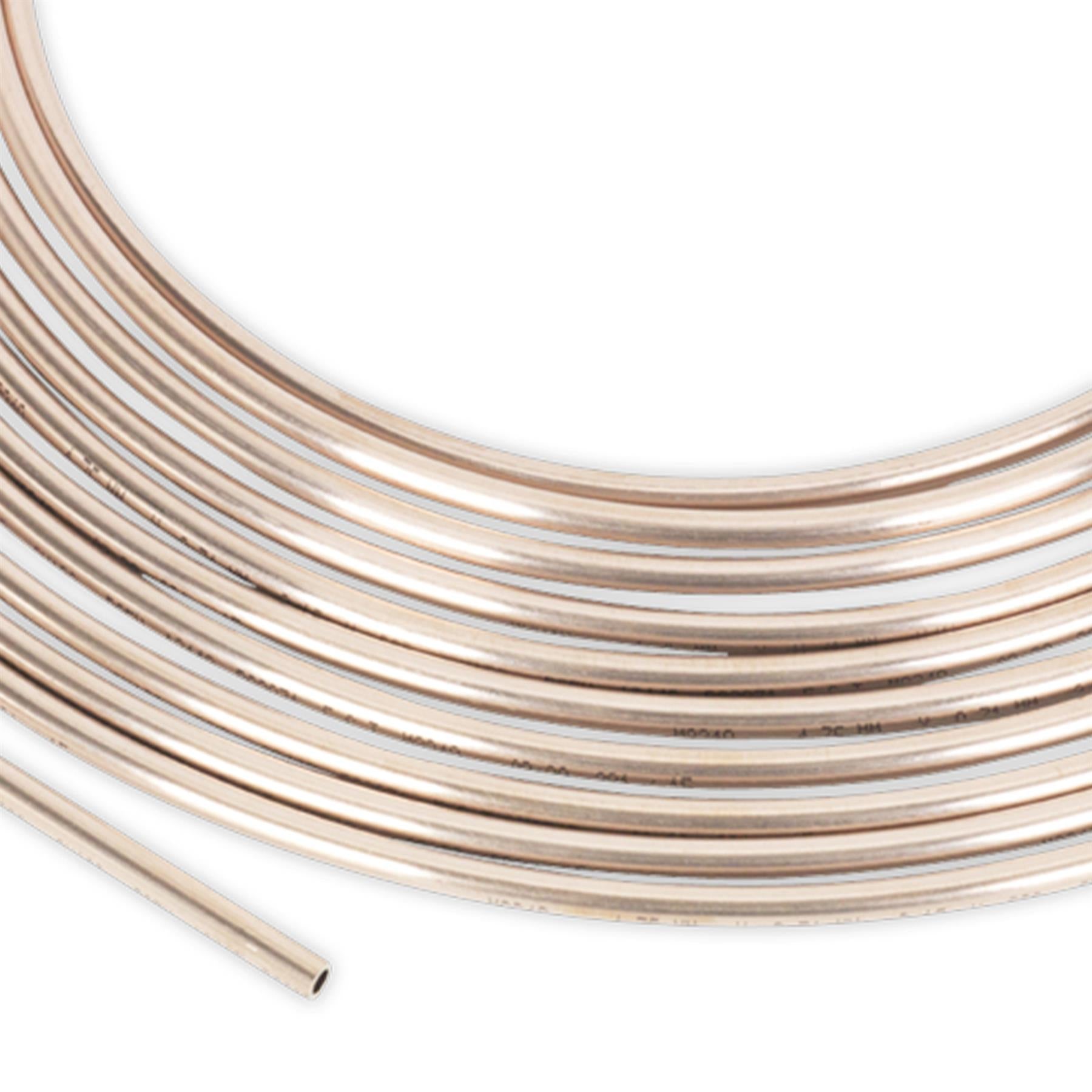 Sealey 25ft 3/16" Brake pipe Seamless Tube Cupro-Nickel 22 Gauge