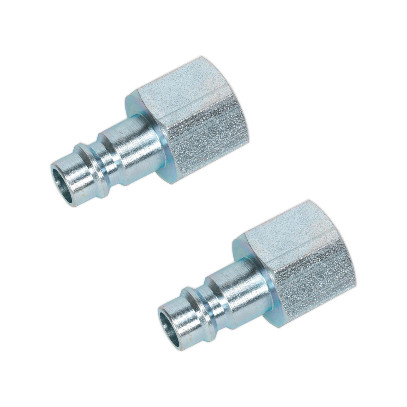 Sealey Screwed Female Adaptor Air Line Connector Quick Coupling 3/8"BSP Pack of 2