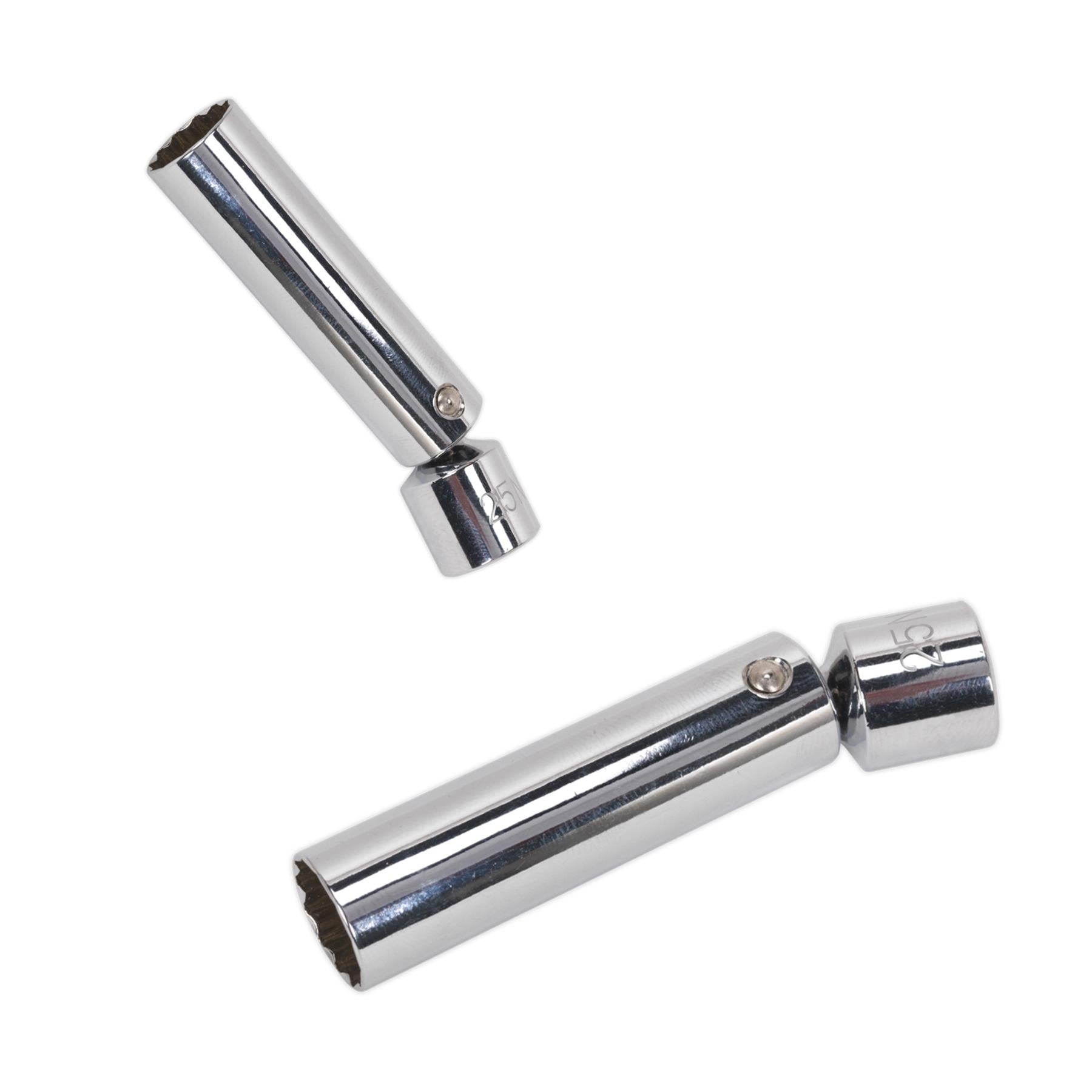 Sealey Spark Plug Socket with Universal Joint 14mm 3/8"Sq Drive 12-Point