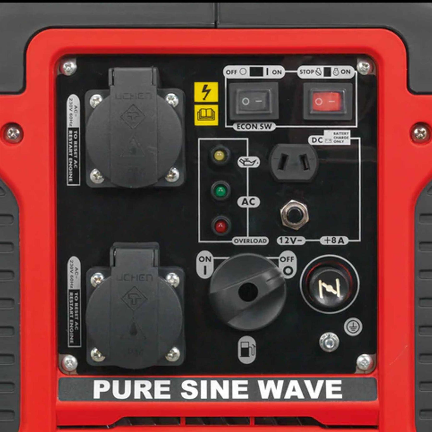 Sealey Inverter Generator 2000W 230V 4-Stroke Engine