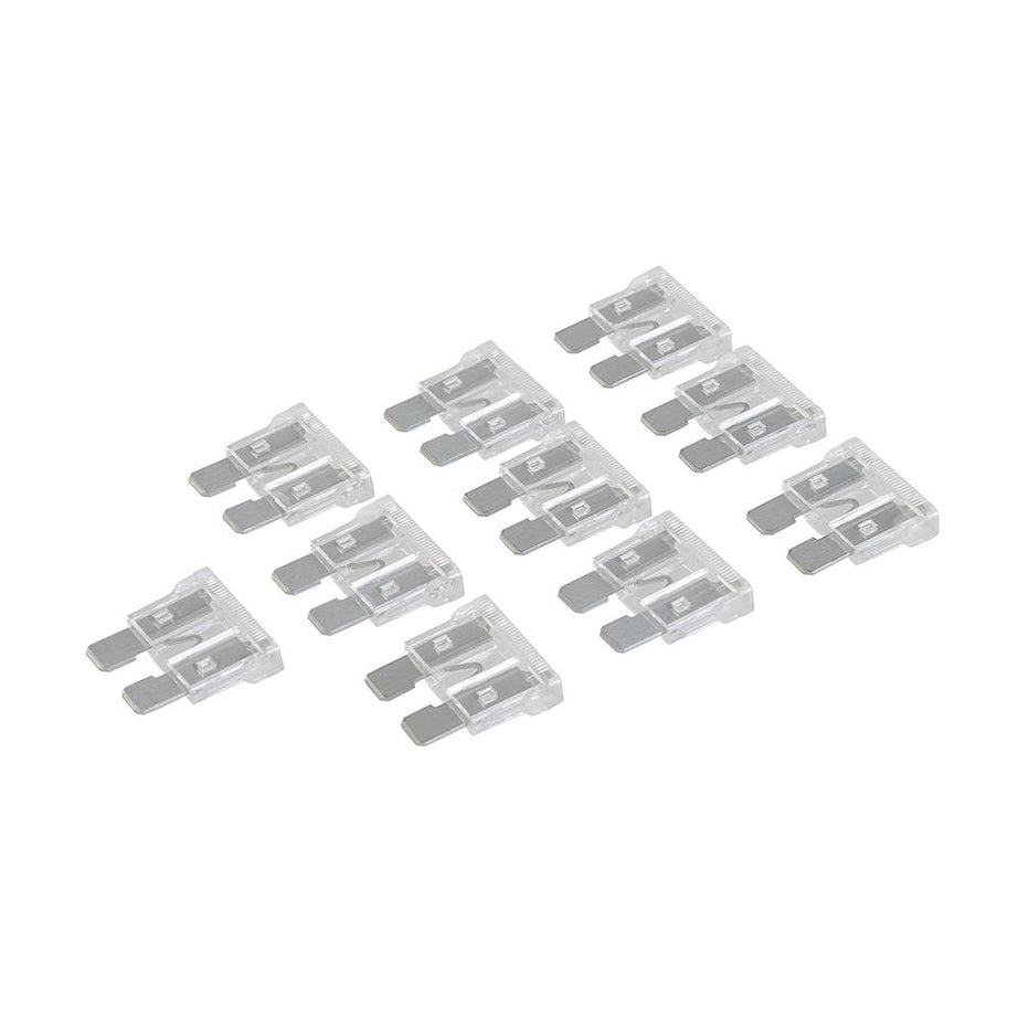 ATO Automotive Standard Blade Fuses 25A Clear Car Bike 10PK