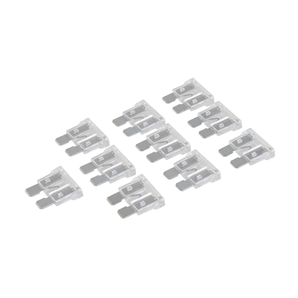 ATO Automotive Standard Blade Fuses 25A Clear Car Bike 10PK