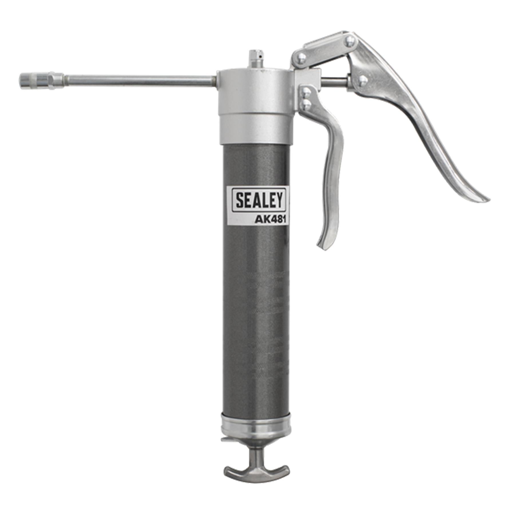 Sealey Pistol Type Grease Gun QuickRelease 3 Way Fill Greasing For 400g 4000PSI