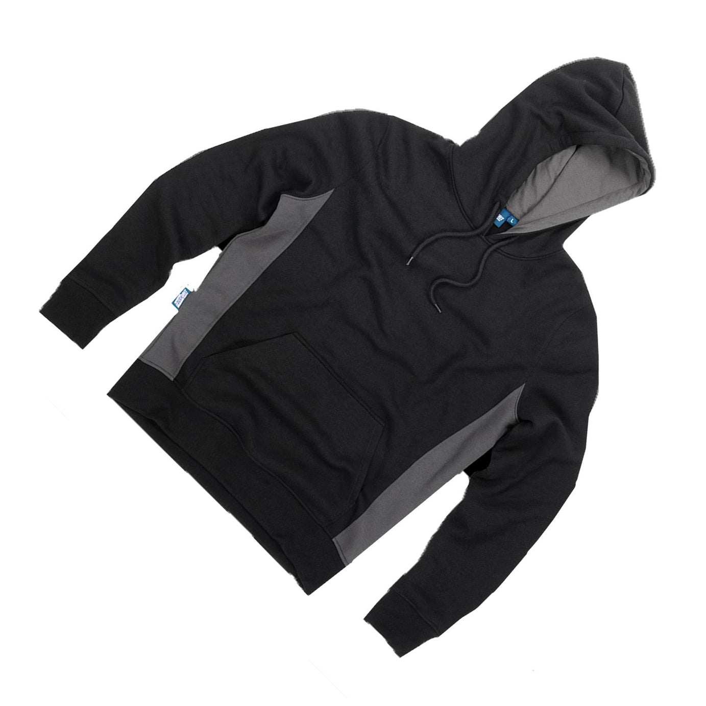 Tough Grit 2-Tone Trade Tech Windproof Hoodie Black/Charcoal S
