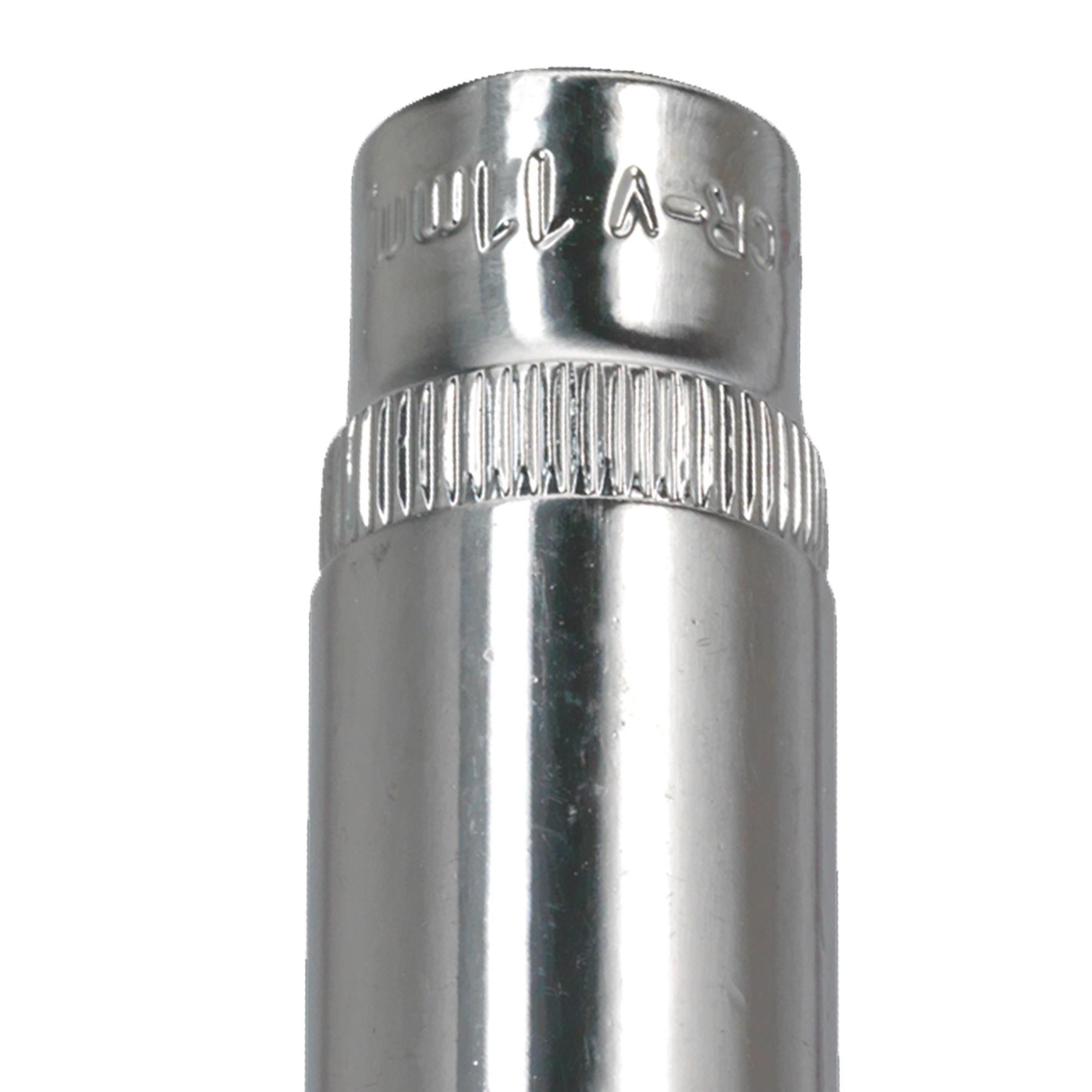 Sealey WallDrive Socket 11mm Deep 1/4"Sq Drive Fully Polished