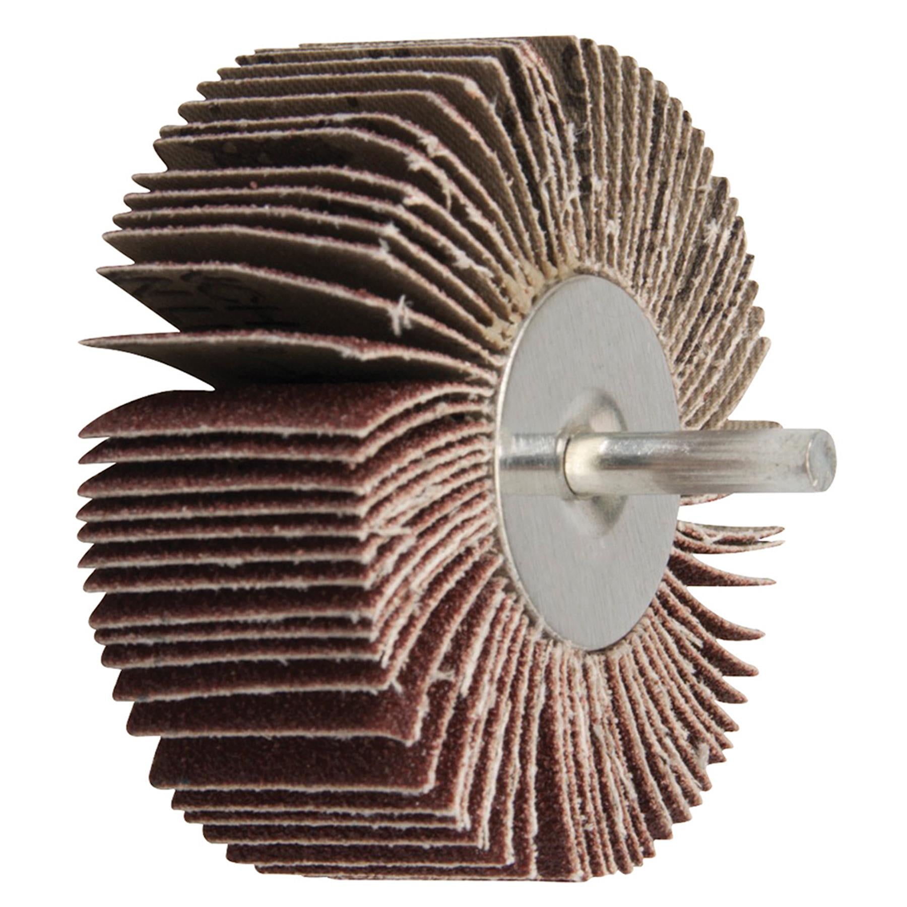 Flap Wheel Power Disc 80mm - Sanding Abrasive DIY 80 Grit Heavy Duty