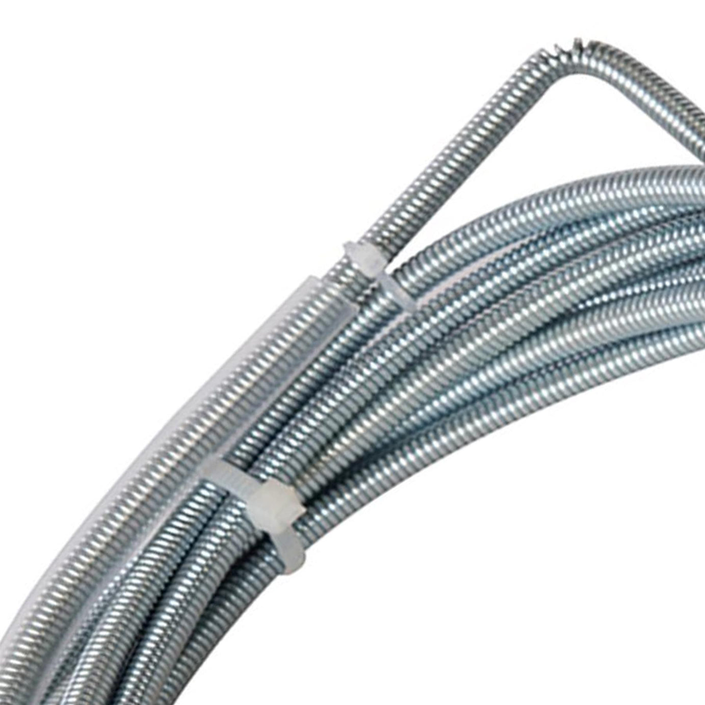 Drain Auger 3M Spring Wire With Corkscrew Auger Probe Strong Plastic Handle