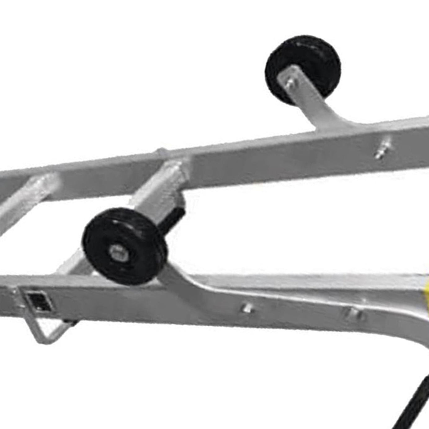 Dapetz PRO 18 Rung Roof Ladder 5.6m, With Steel Ridge Hooks, Single Section