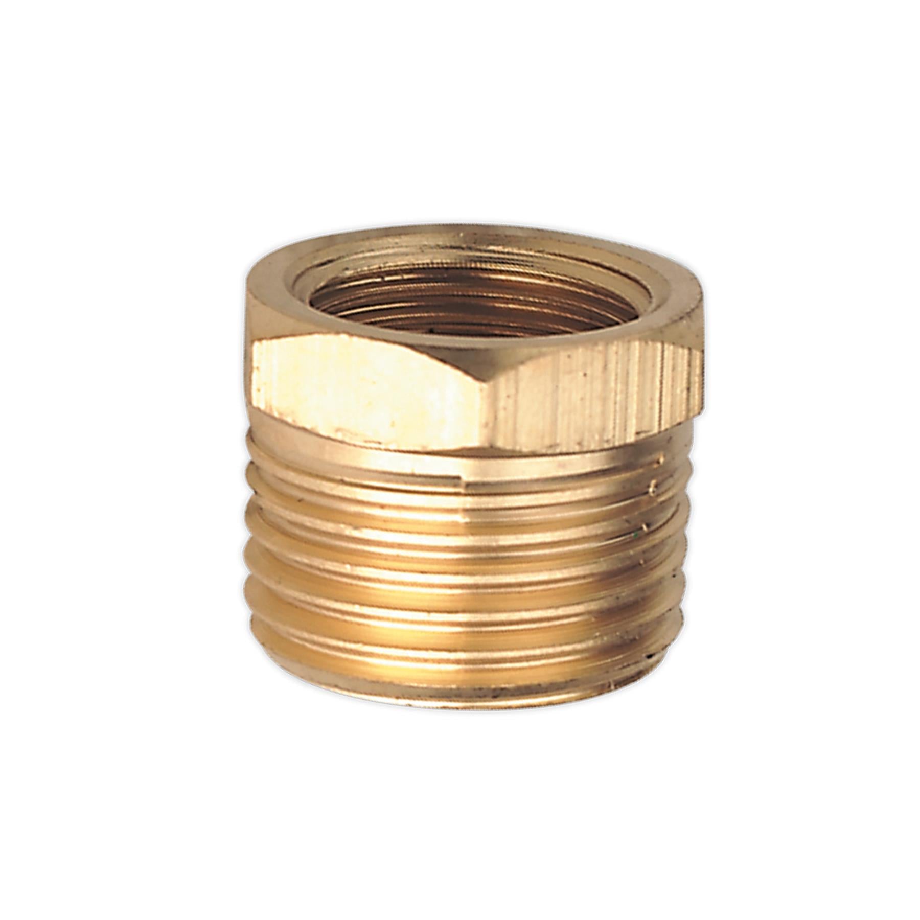 Sealey Adaptor 1/2"BSPT Male to 3/8"BSP Female