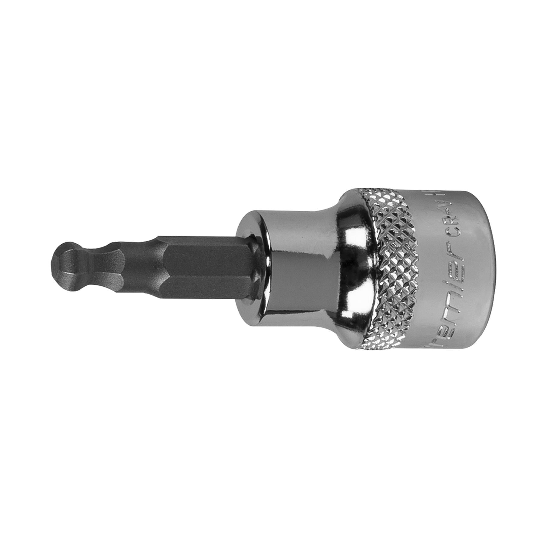 Sealey Ball-End Hex Socket Bit 5mm 3/8"Sq Drive Chrome Vanadium Steel