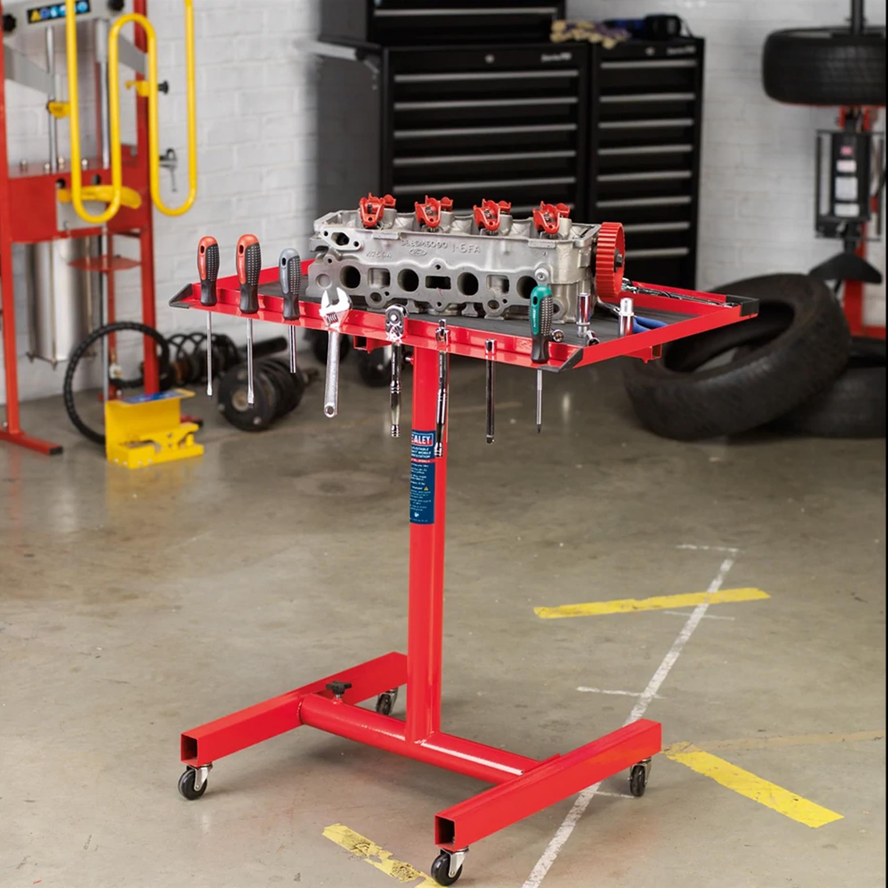 Sealey Mobile Work Station - Adjustable-Height