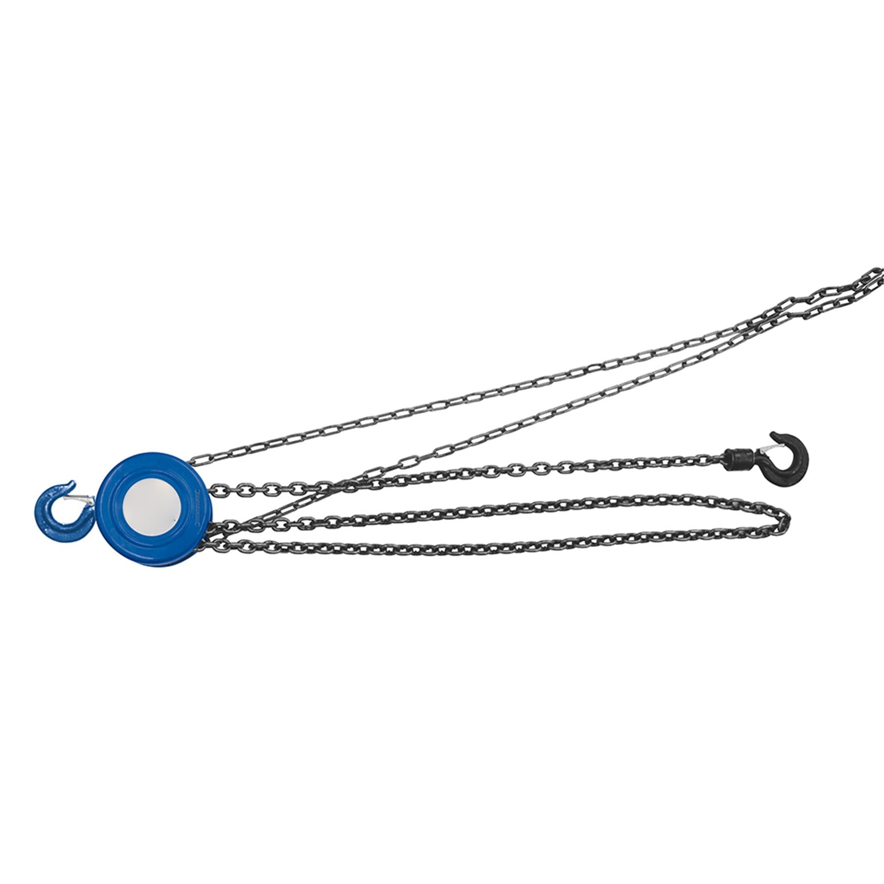 Chain Block Hoist 3000Kg / 3M Lift Height Durable Galvanised And Hardened Alloy