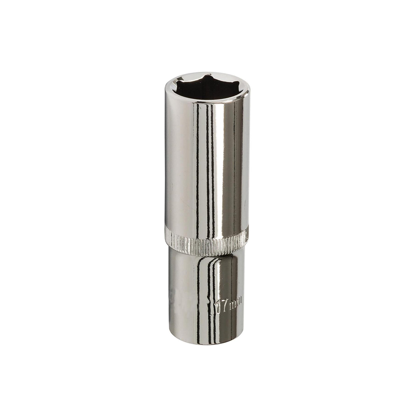 Quality Socket 1/2" Shallow Deep Drive Metric 17mm Long Hex Wrench