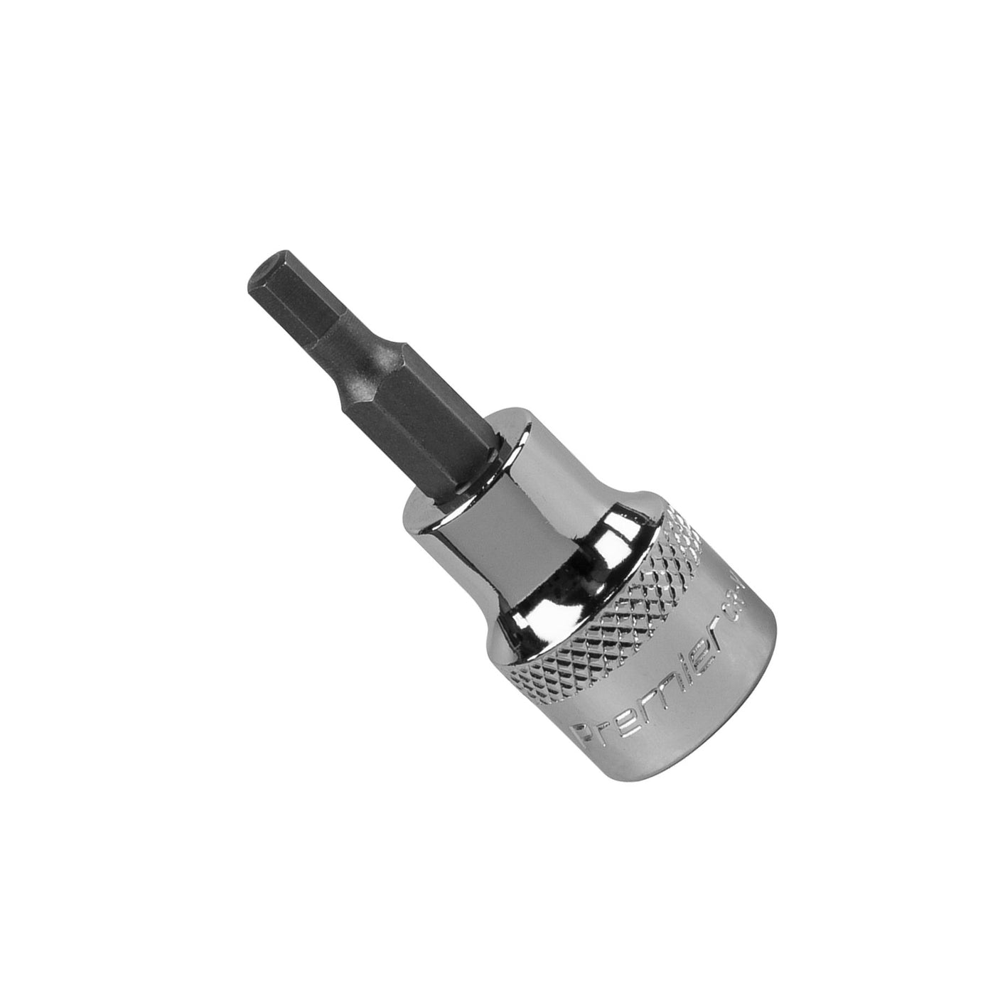 Sealey Hex Socket Bit 4mm 3/8"Sq Drive Chrome Vanadium Steel