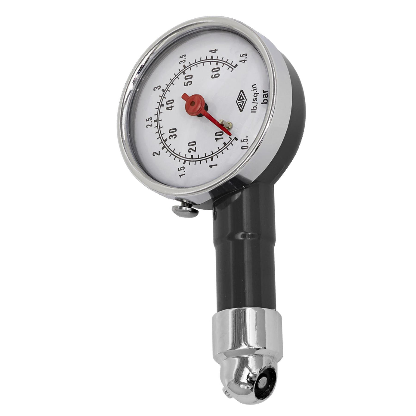 Sealey Tyre Pressure Gauge Dial Type 0-4.5bar(0-60psi)