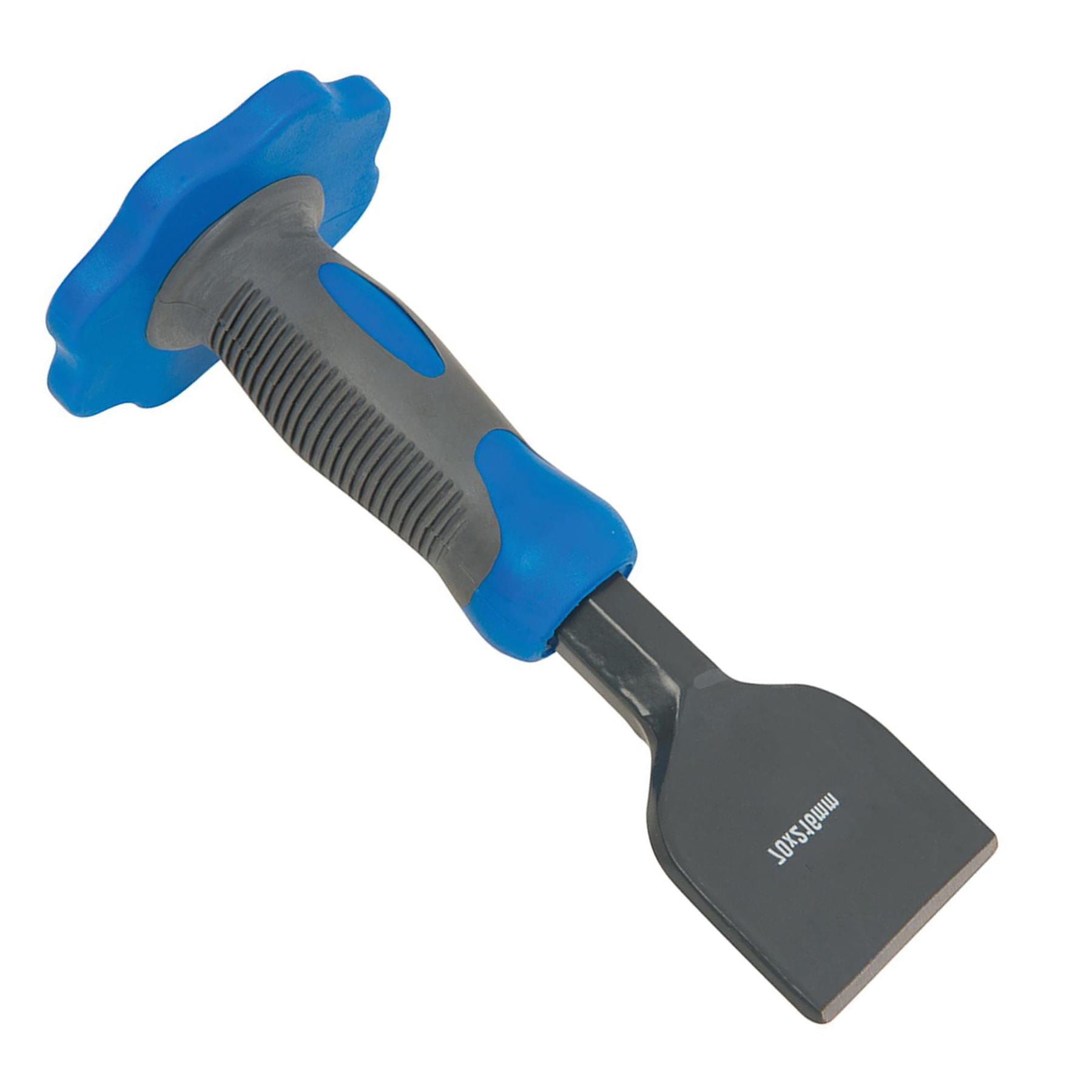Bolster Chisel With Guard Powder Coated & Tempered Cutting Edge 70 X 216mm
