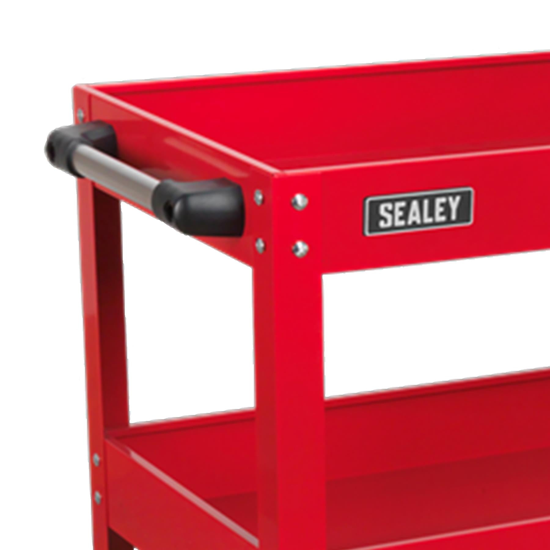 Workshop Trolley 3-Level Heavy Duty Garage & Workshop Trolley/Cart CX108 Sealey