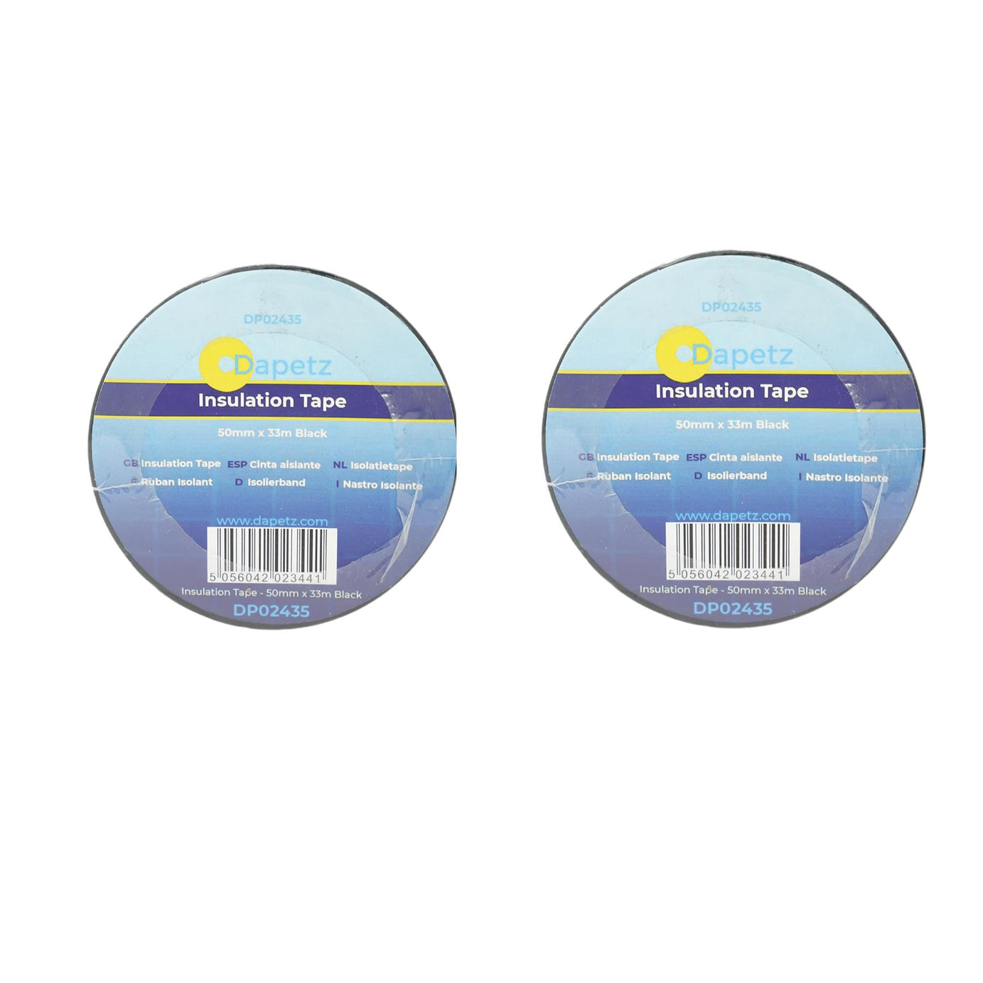 2 x High Quality PVC Electrical Insulation Tape (2 Inch 50mm) Black Wide Flame Retardent