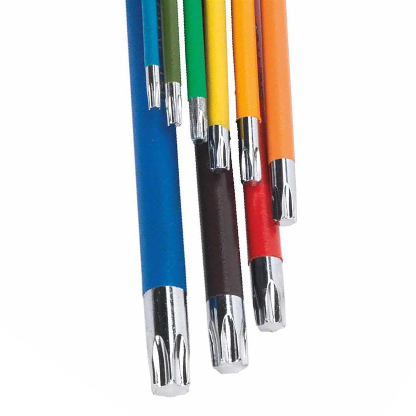 Sealey TRX-Star* Key Set 9pc Colour-Coded Long